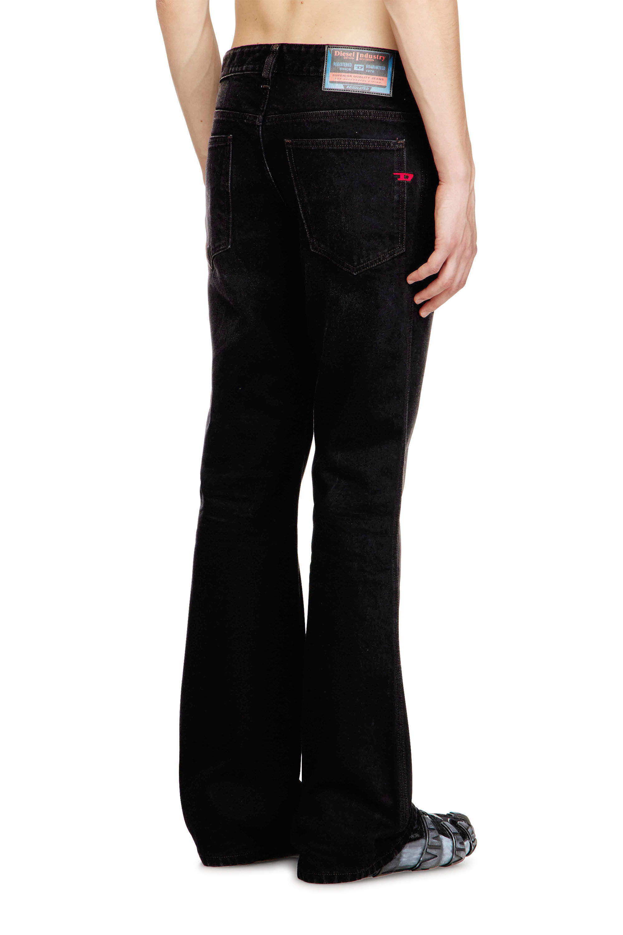 Diesel - Man's Bootcut Jeans 1998 D-Buck 0ADBV, Black - 4