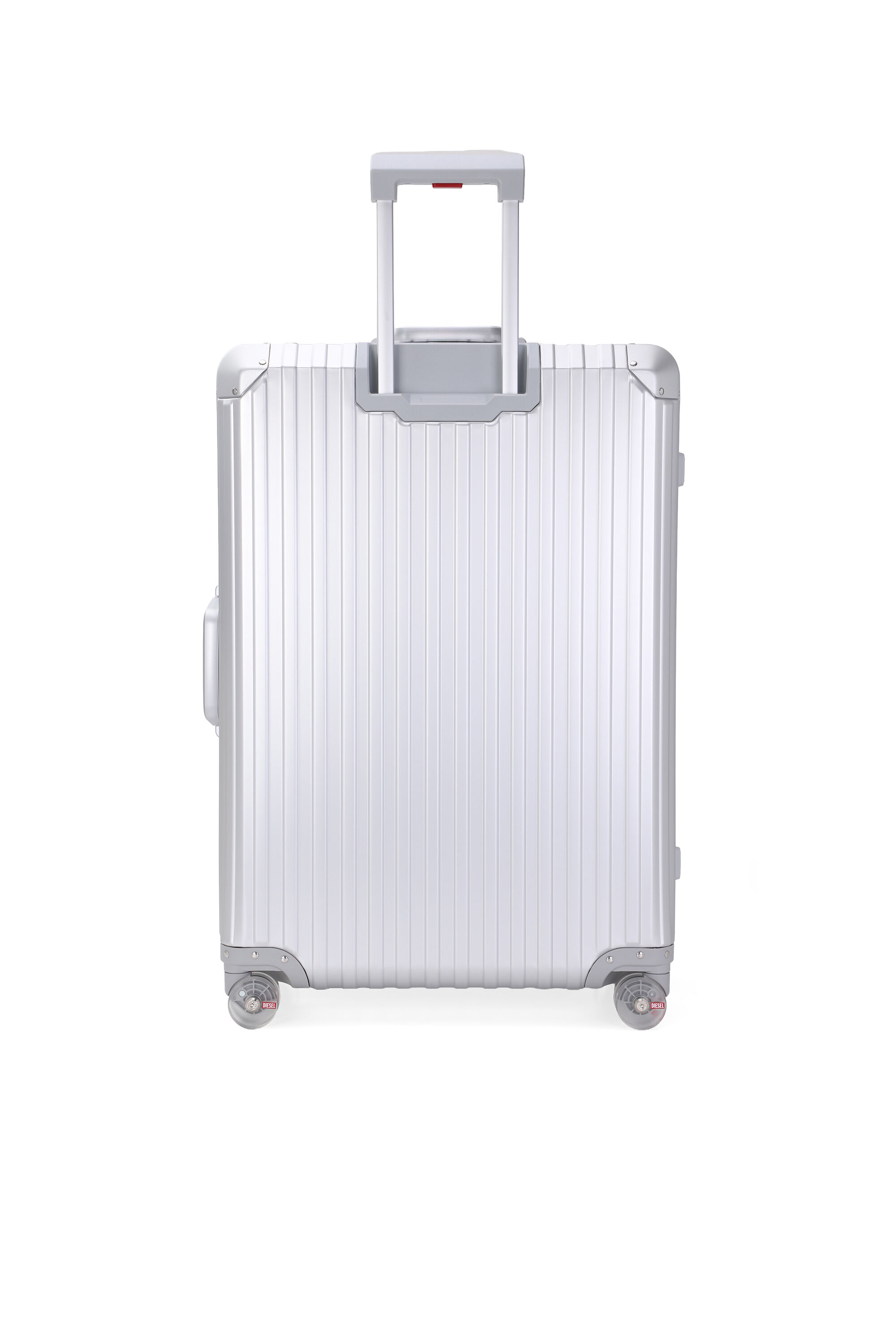 Diesel - DIESEL ALUMINUM TROLLEY- DSL002, Unisex's Aluminum suitcase size L in Silver - 2