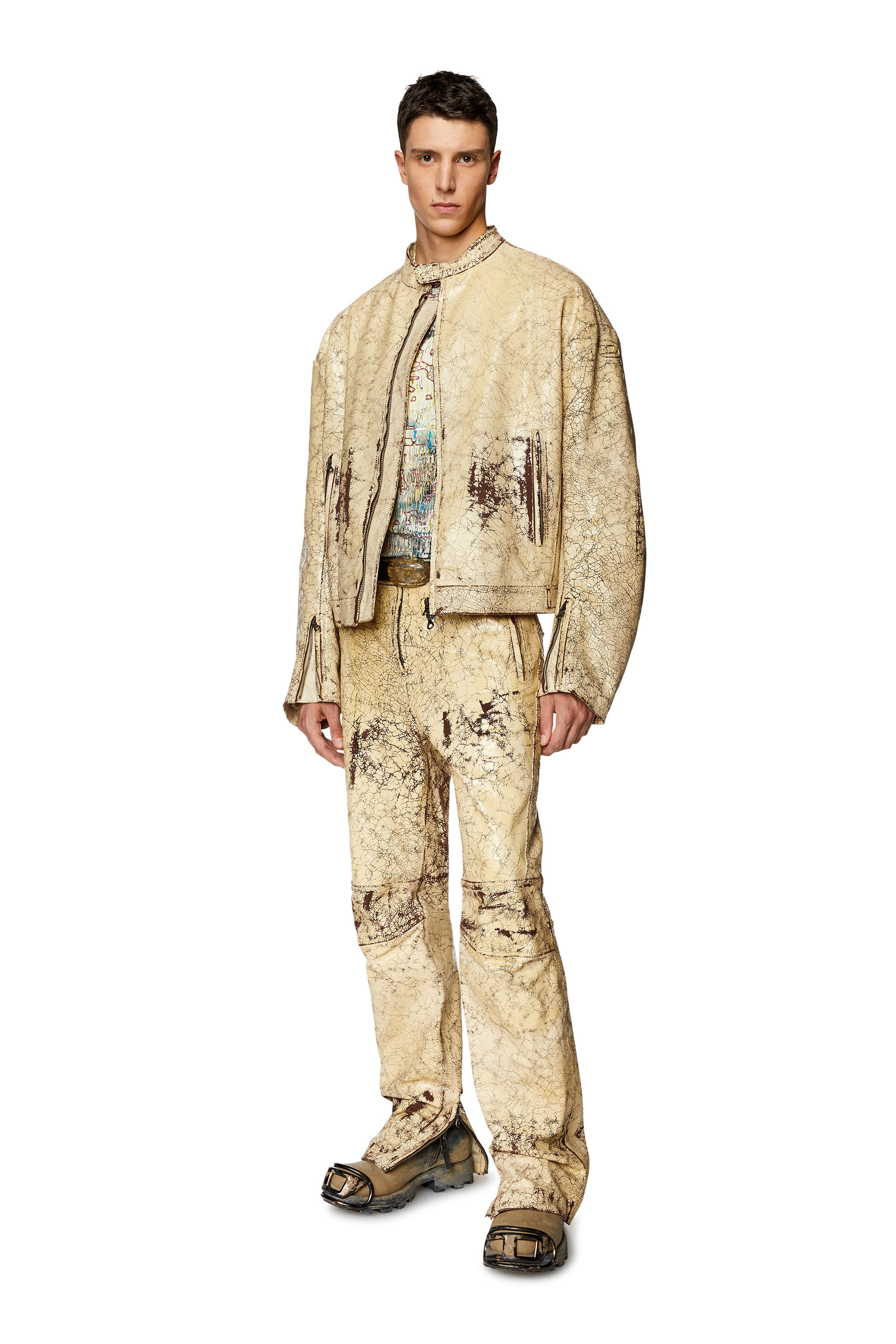 Diesel - L-ALAN, Beige - Image 1