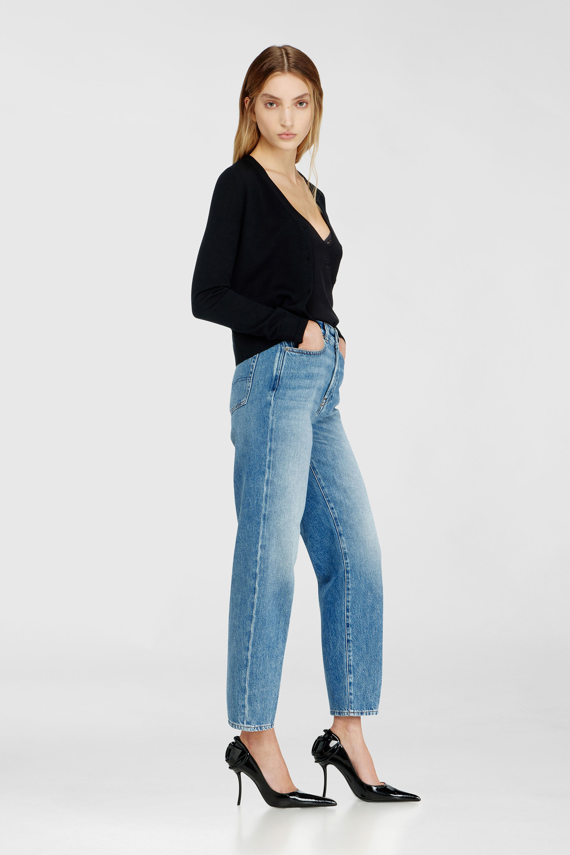 Diesel - Woman's Regular Jeans 1981 D-Went 09Q07, Light Blue - 2