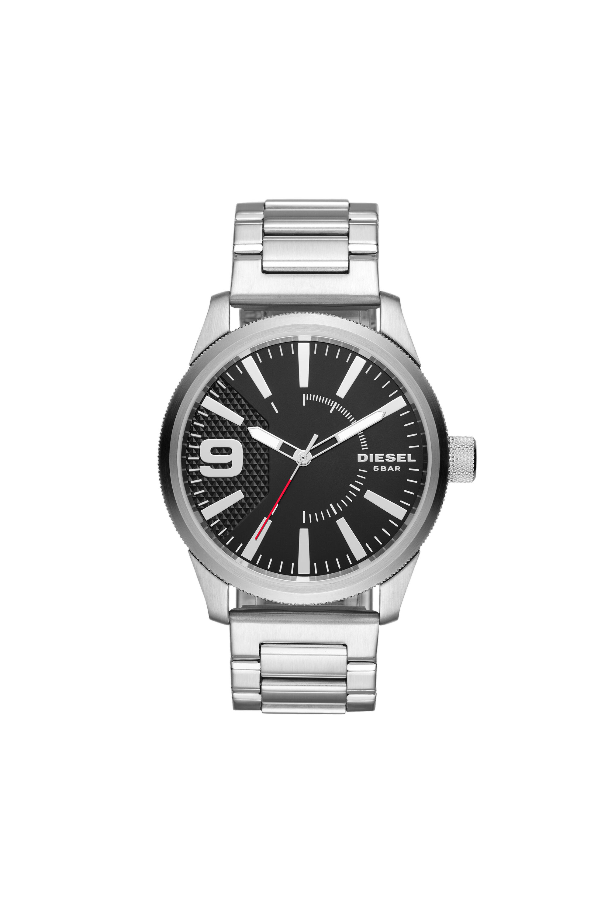 DZ1889 Man Rasp 3 Hand three hand stainless steel watch Diesel