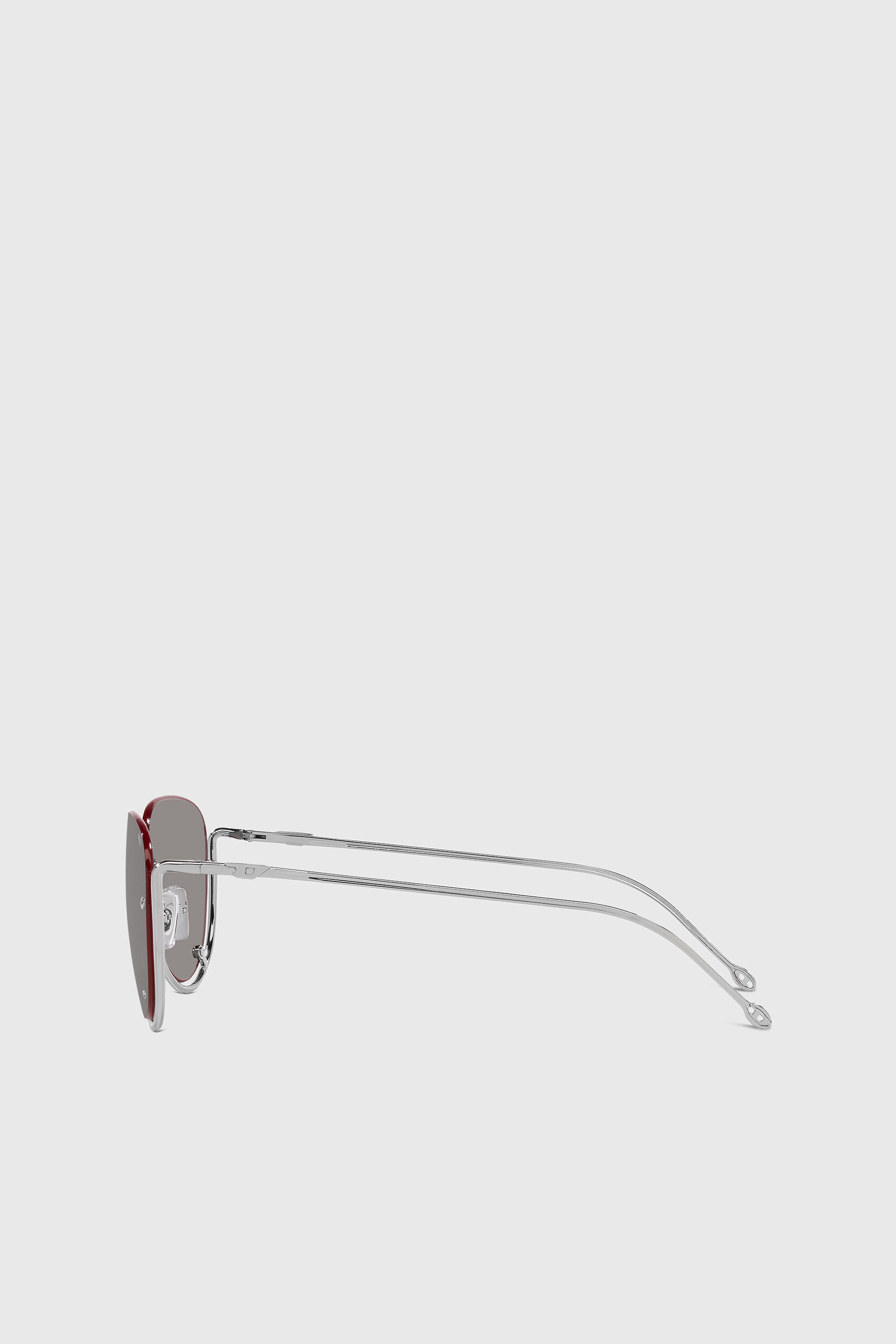Diesel - 0DL1003, Unisex's Pilot model sunglasses in Silver - 2