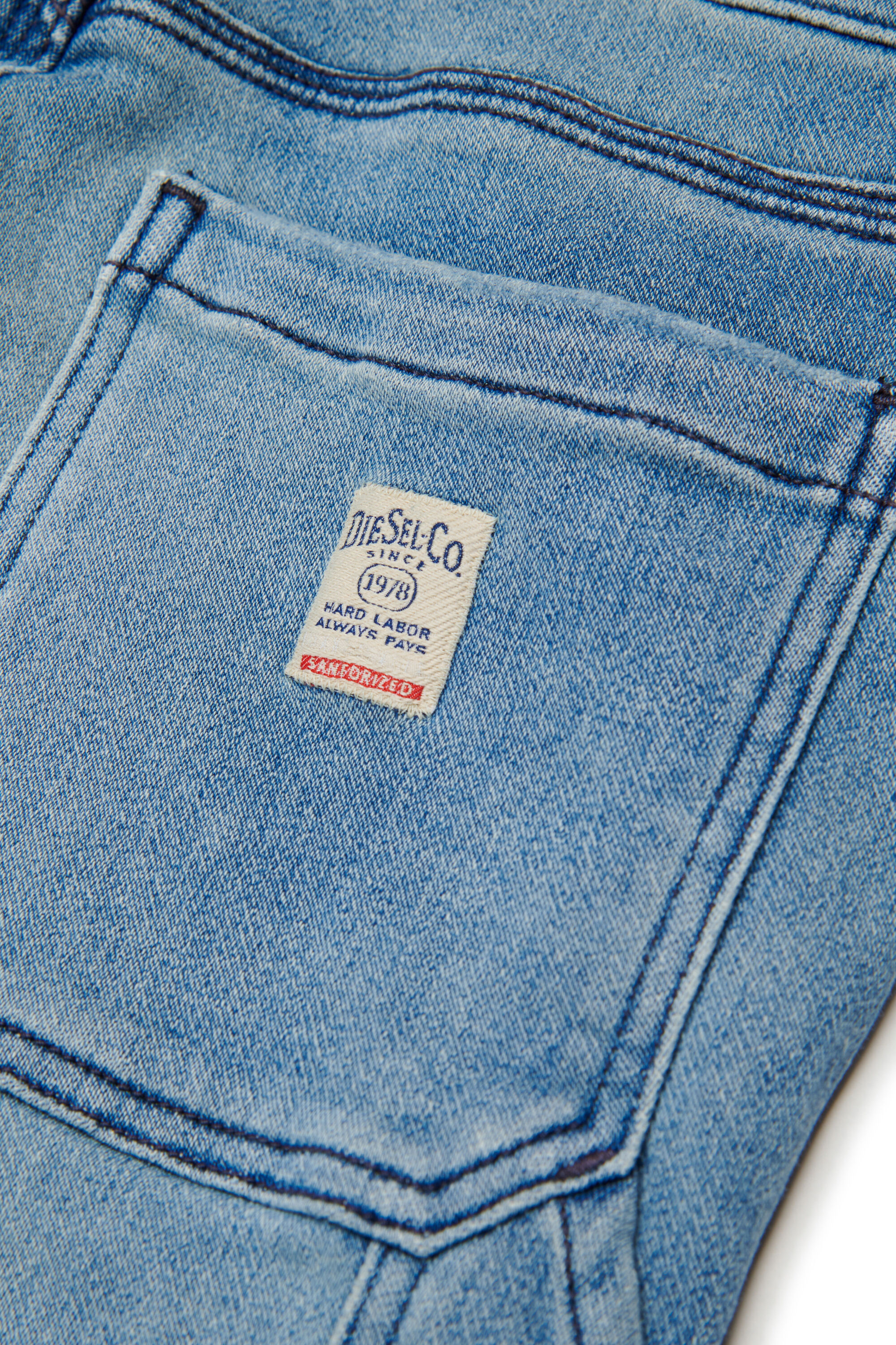 Diesel - Woman's D-ARGJX-WORK-J JJJ, Light Blue - 4