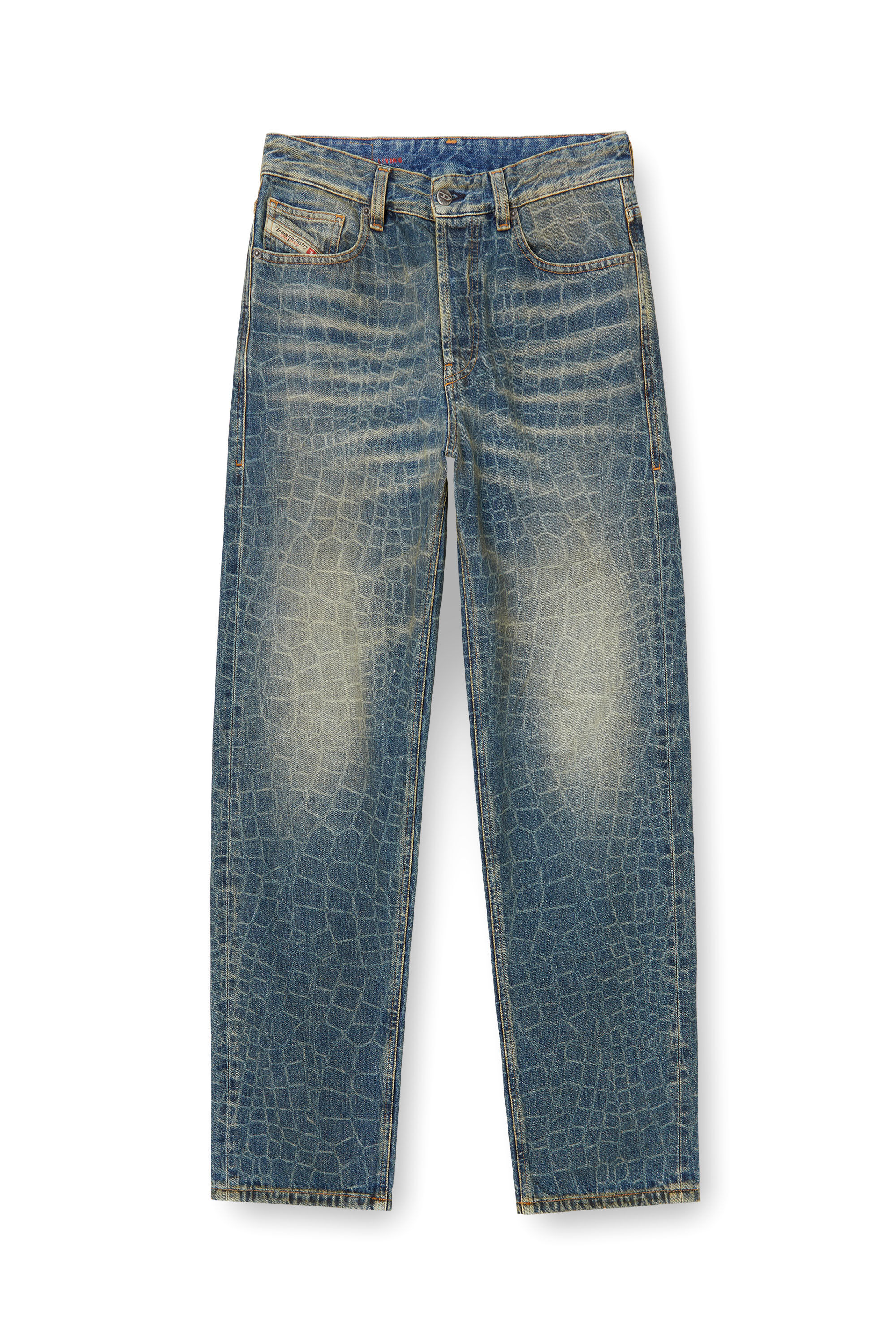 Diesel - Woman's Regular Jeans 1988 D-Ark 007BU, Dark Blue - 2