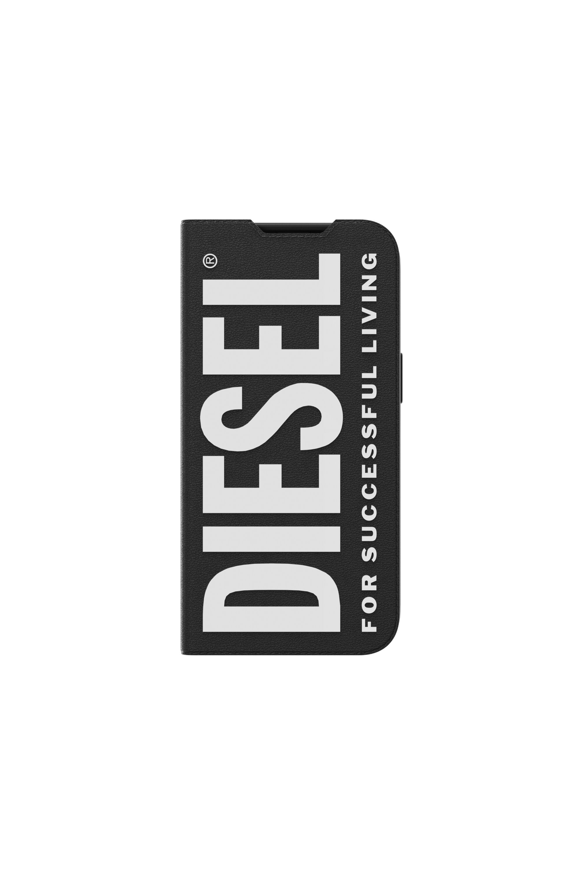 Diesel - 48274 BOOKLET CASE, Unisex Moulded case core for iPhone 13/13Pro in Black - Image 2