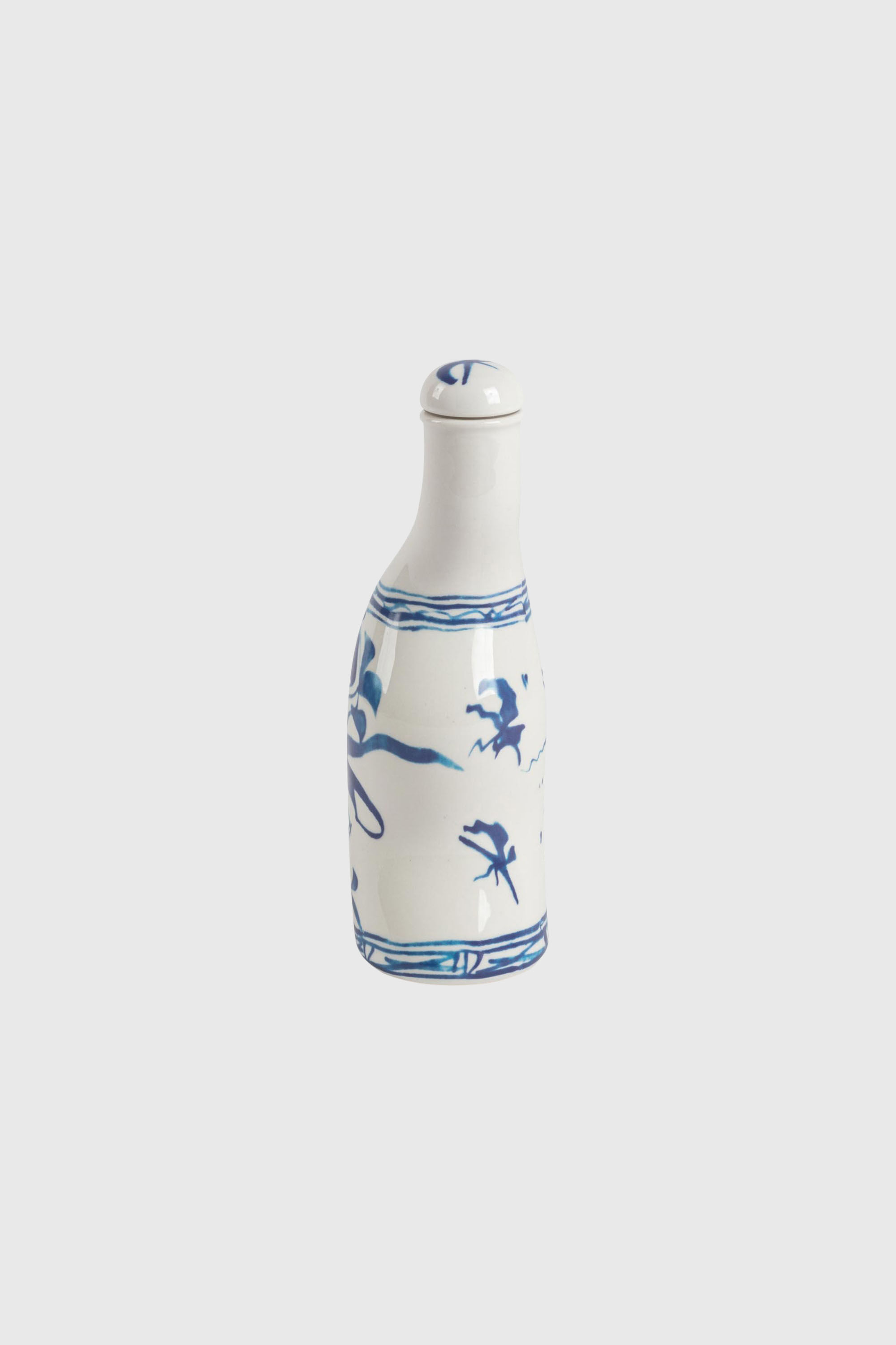 Diesel - 11287 PORCELAIN BOTTLE FOR SEASONING "CL, Unisex's Porcelain bottle for seasoning in White/Blue - 3