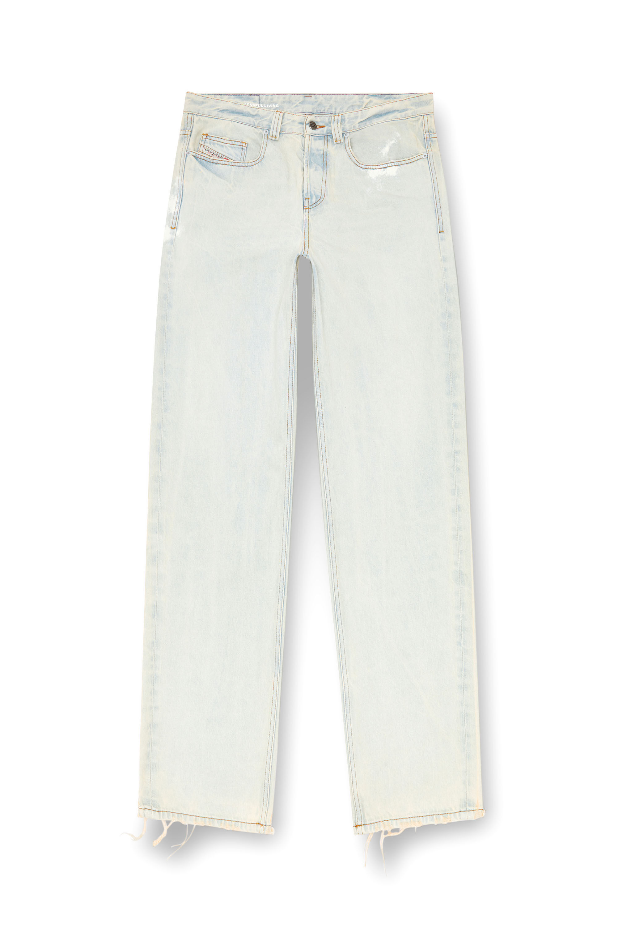 Diesel - Man's Relaxed Jeans 2001 D-Macro 09J81, Light Blue - 2