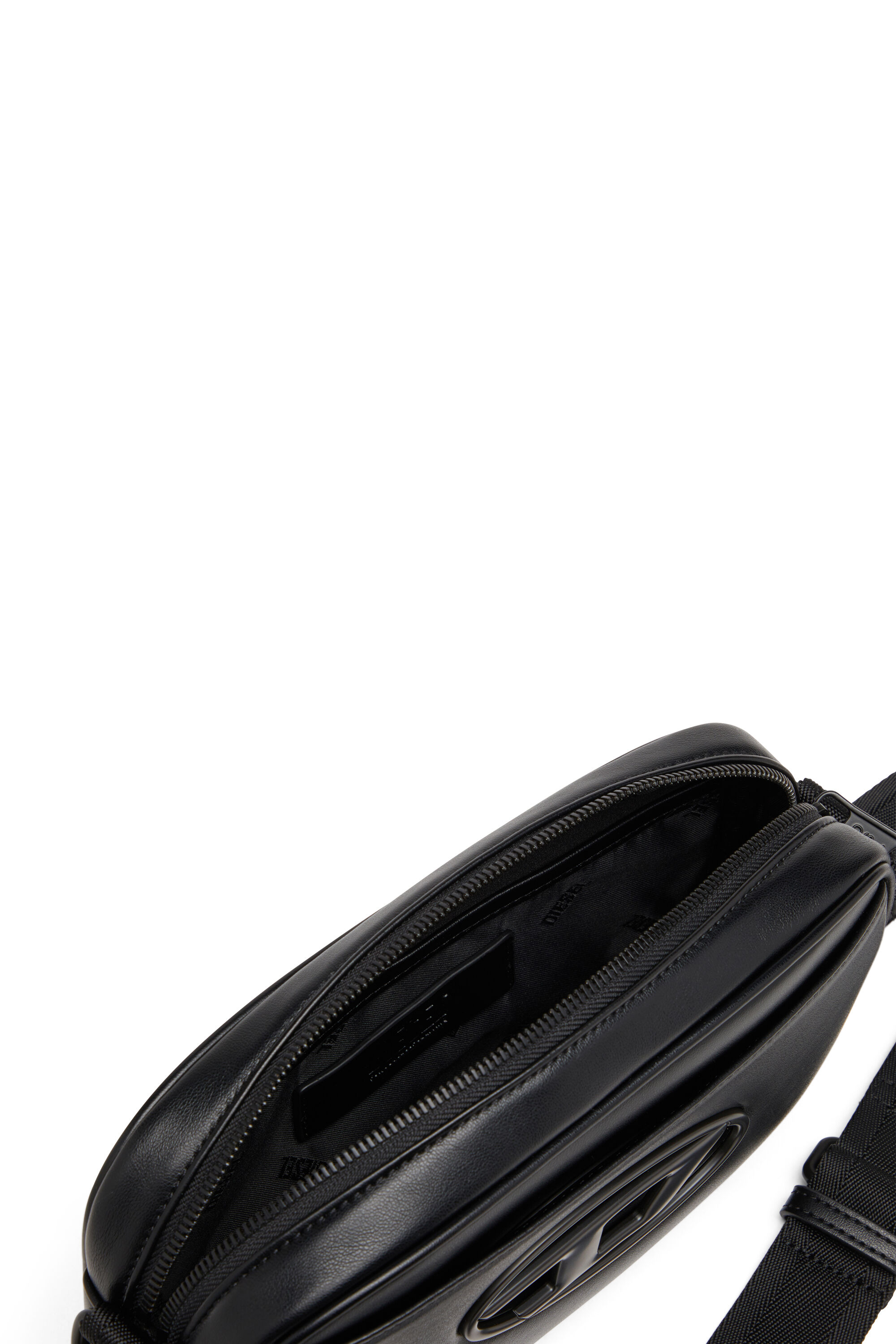 ◆DIESEL◆ Holly D Camera Shoulder Bag Black X10262P5925T801 Men's Holi-D-Camera bag in neoprene and PU | Black | Diesel