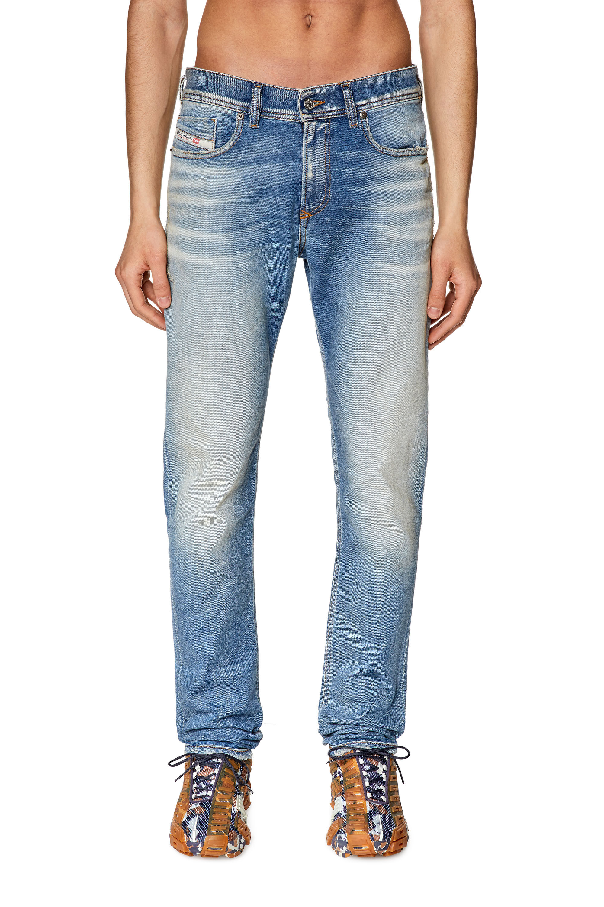 Diesel - Skinny Jeans 1979 Sleenker 09G26, Light Blue - Image 3