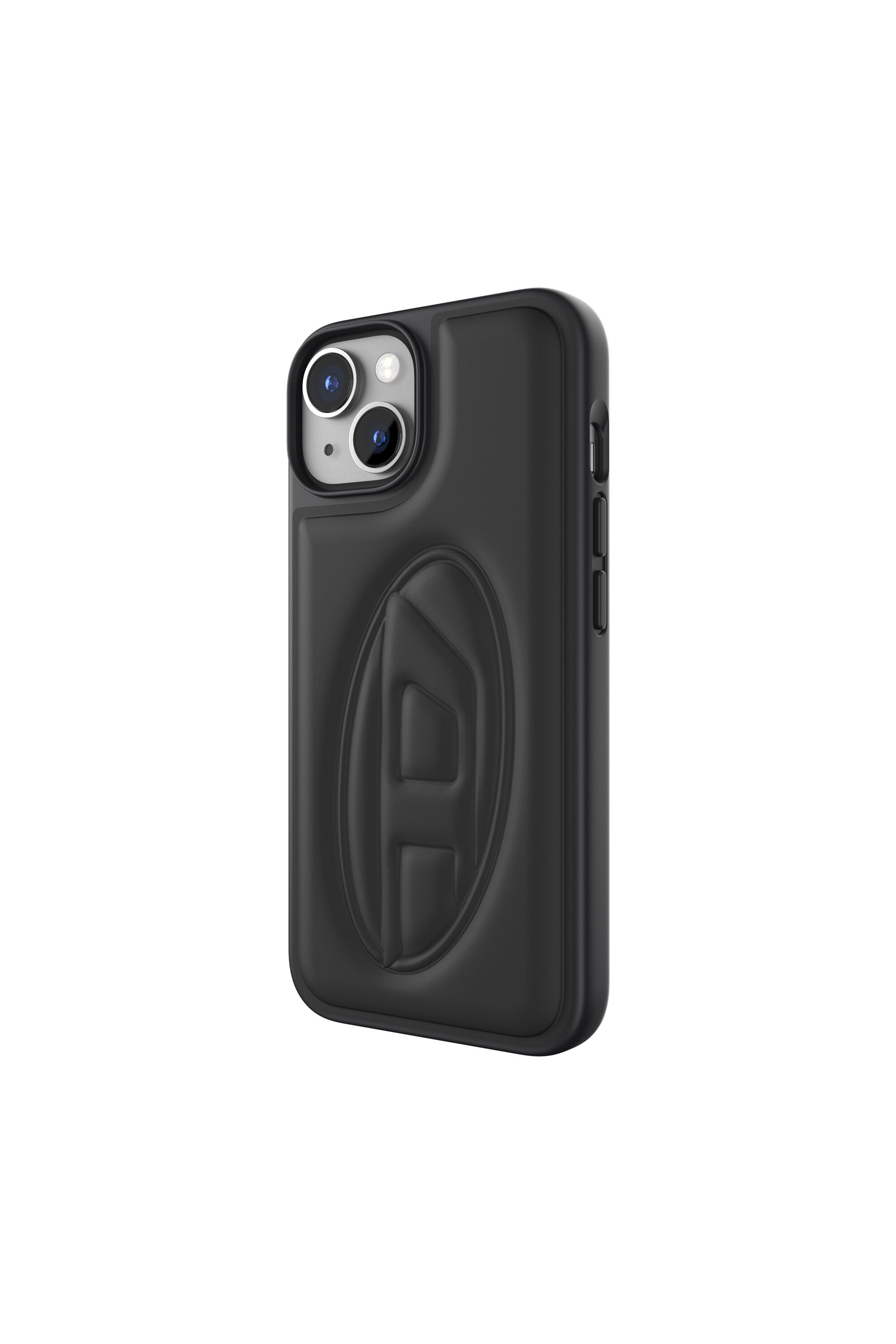 Diesel - 53406 MOULDED CASE, Unisex Moulded case D logo for iPhone 14 in Black - Image 4