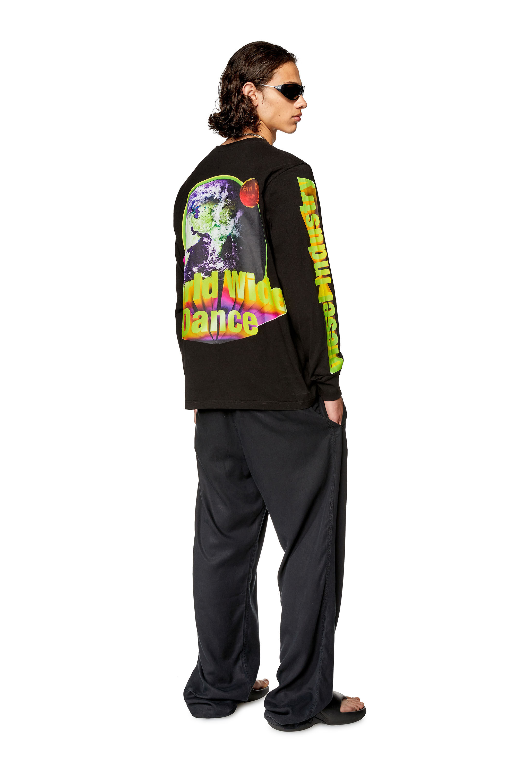 Diesel - T-JUST-LS-L1, Black - Image 1