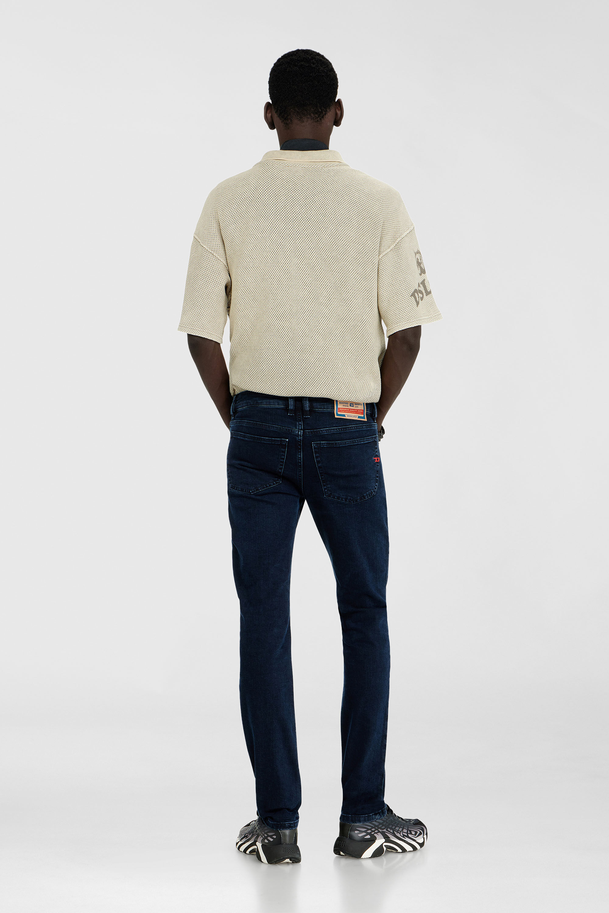 Diesel - Man's Skinny Jeans 1979 Sleenker 0KBBG, Dark Blue - 3