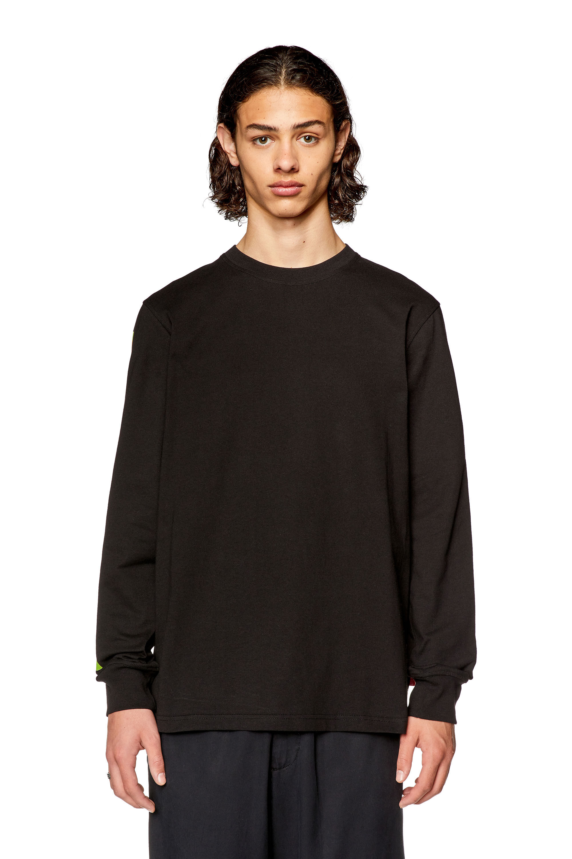 Diesel - T-JUST-LS-L1, Black - Image 4