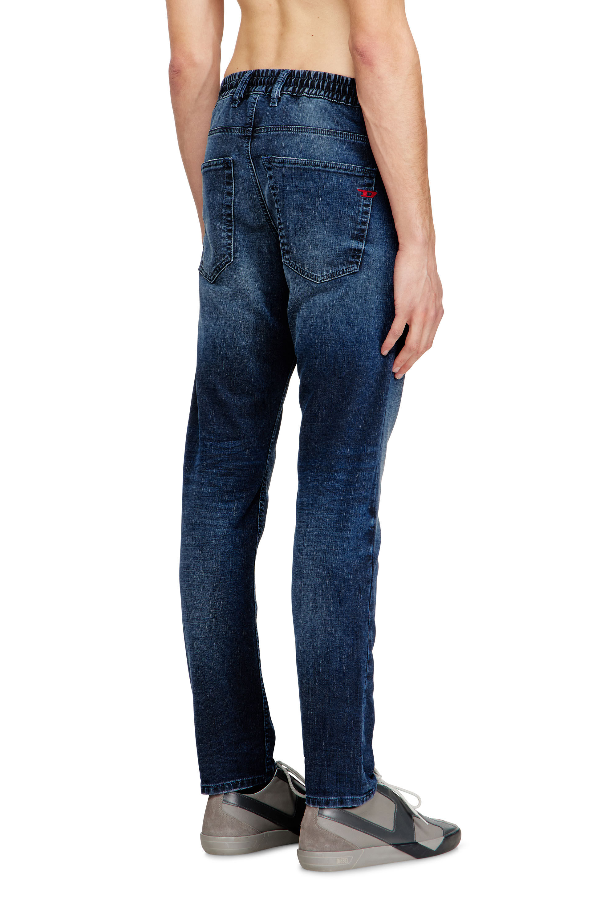 Diesel - Man's Regular 2032 D-Krooley Joggjeans&reg; 09N65, Dark Blue - 4