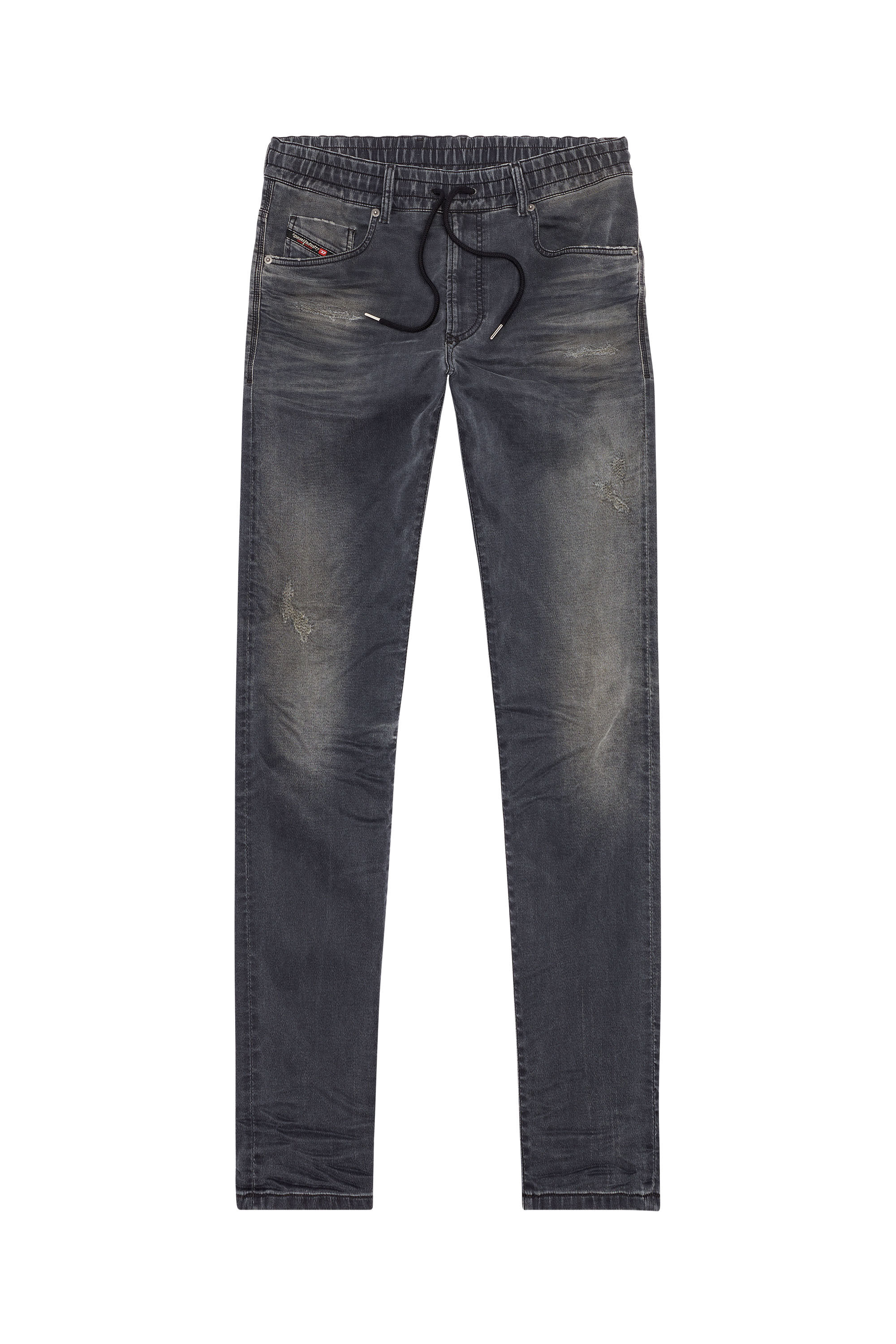 Diesel - Tapered 2030 D-Krooley Joggjeans® 068FP, Black/Dark grey - Image 2