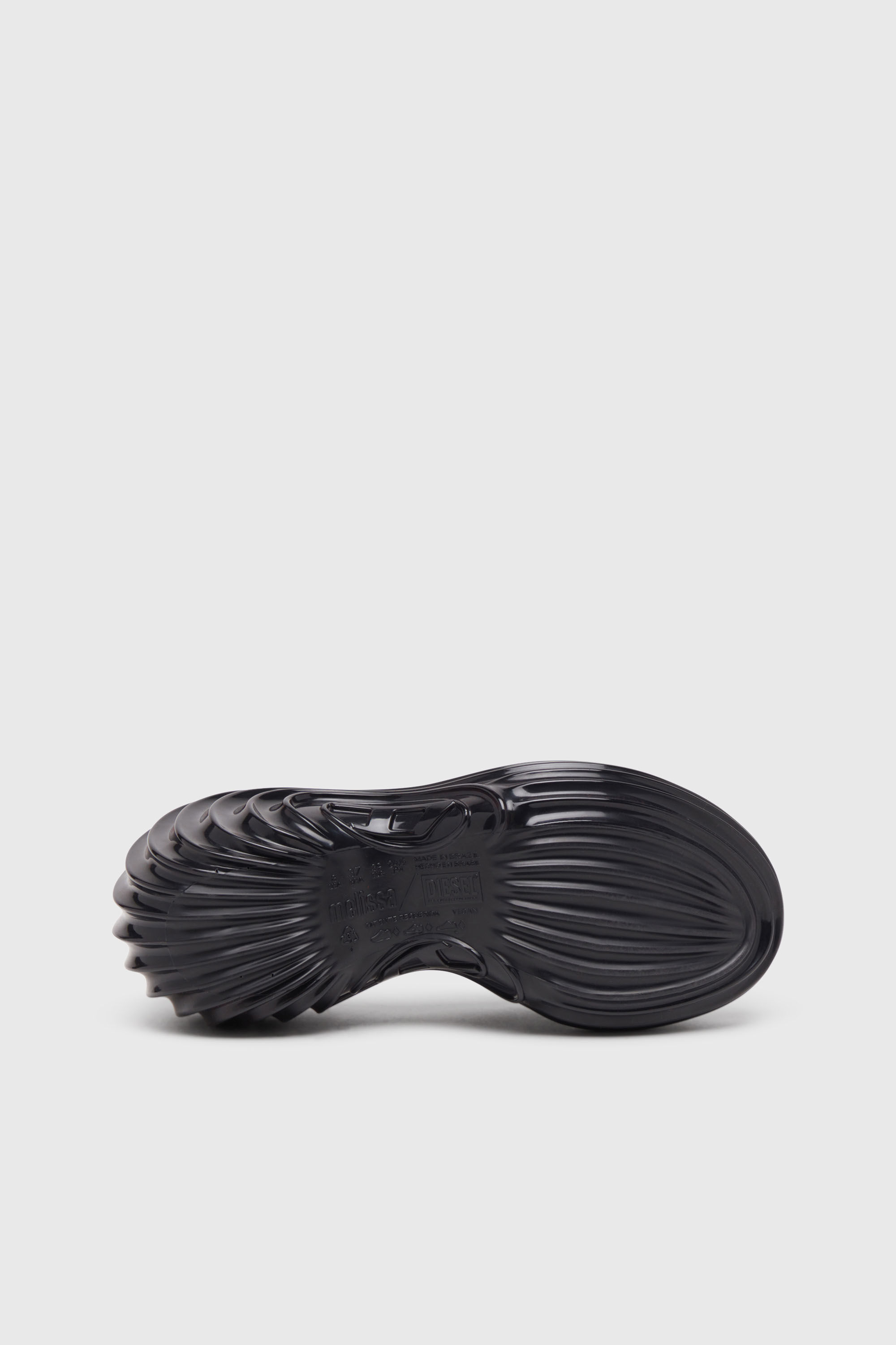 Diesel - MELISSA QUANTUM PLATFORM, Woman's Platform mule in Melflex&reg; in Black - 5