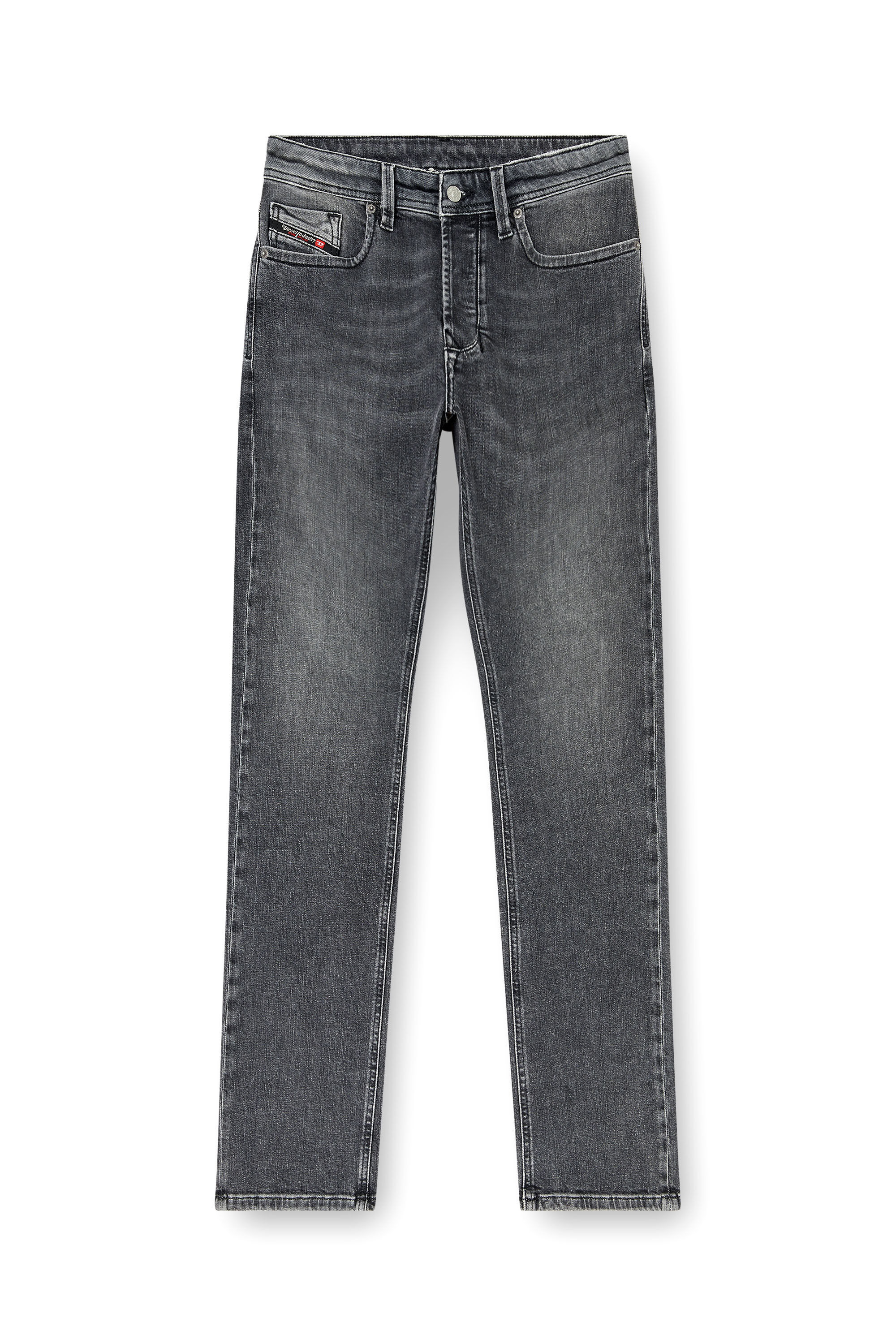 Diesel - Man's Regular Jeans 1985 Larkee 0HDBD, Black/Dark grey - 6