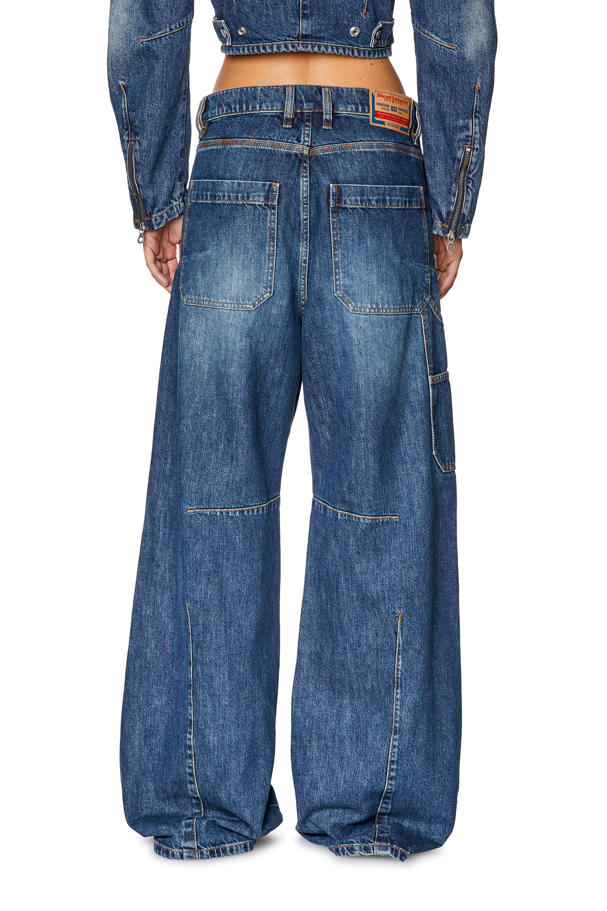 Diesel - Straight Jeans 1996 D-Sire 0HJAW, Dark Blue - Image 4