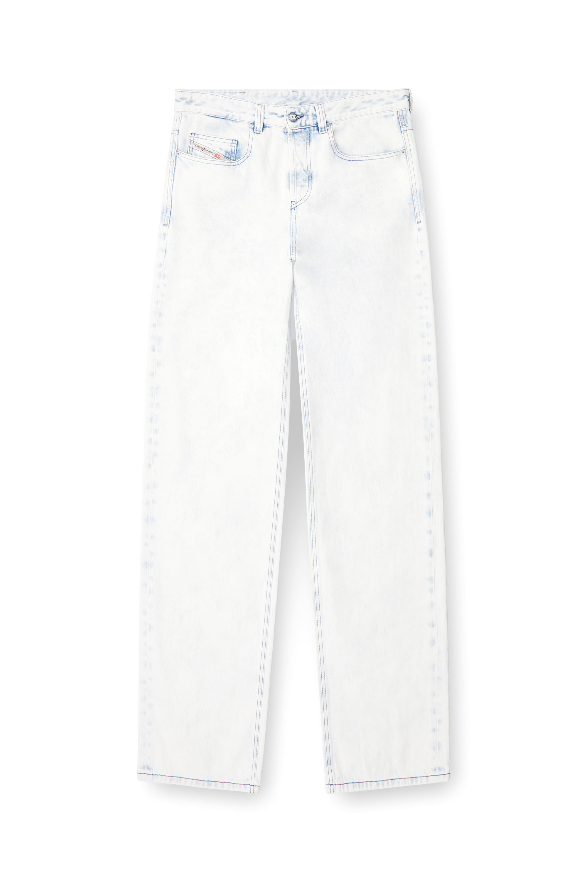 Diesel - Man's Relaxed Jeans 2001 D-Macro 09L80, Light Blue - 2
