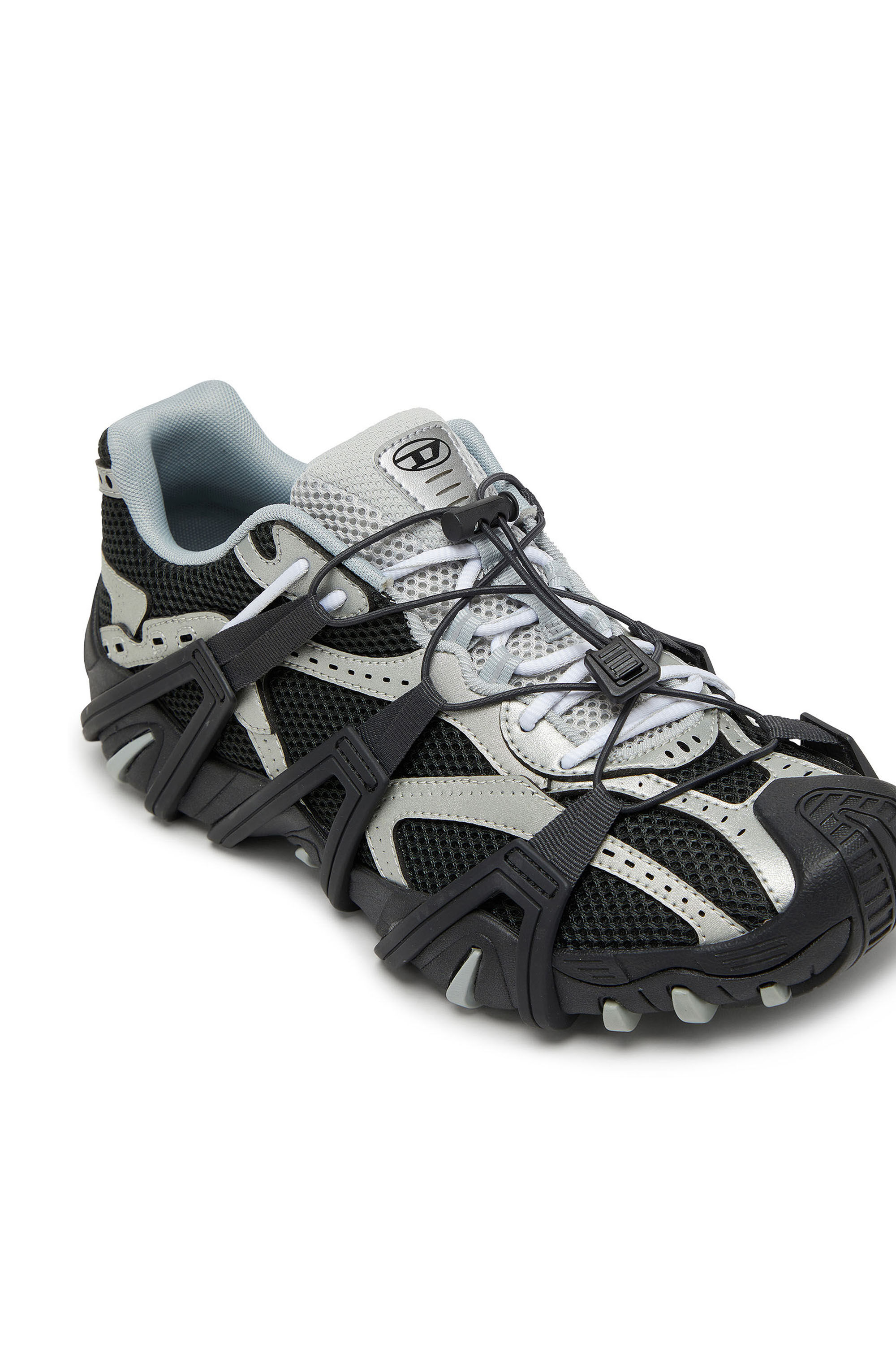 Men's S-Prototype Cr-Mesh and PU sneakers with double lacing | Multicolor |  Diesel