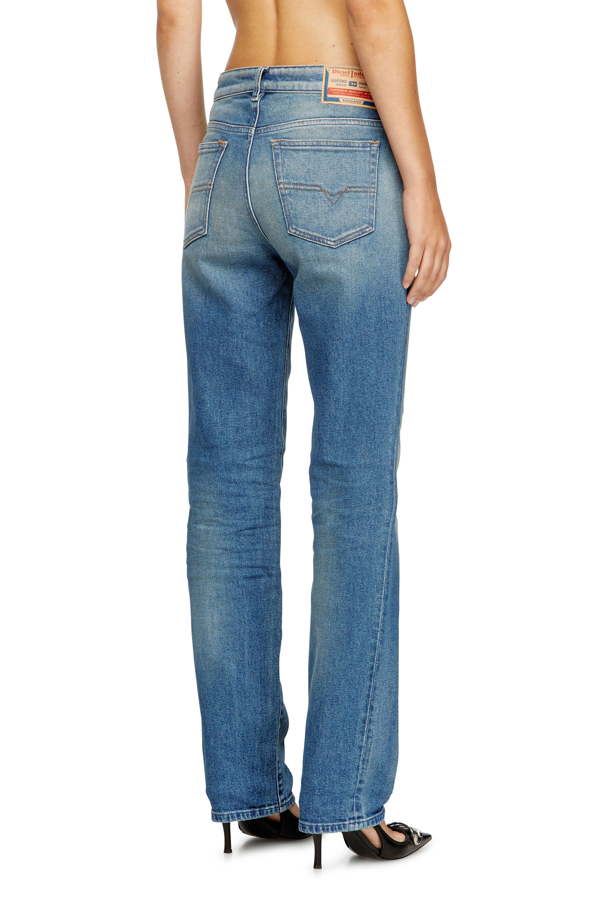 JOURNAL STANDARD - pon THEPRSN - P WASHED DENIM SKIRT LAYERED JEAN | BLUE - ASTOUD