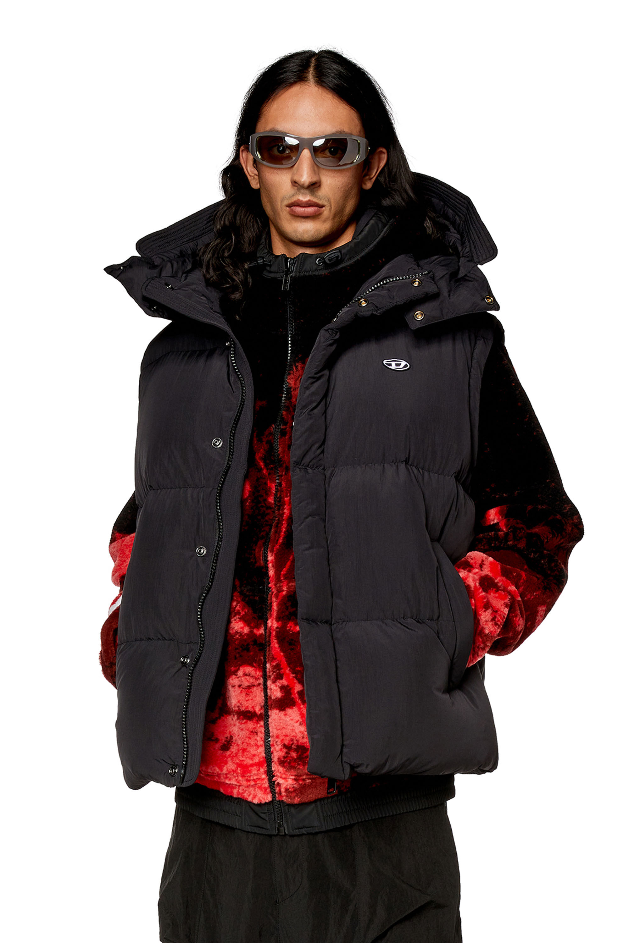 Diesel - W-ROLFYS-SL, Black - Image 3