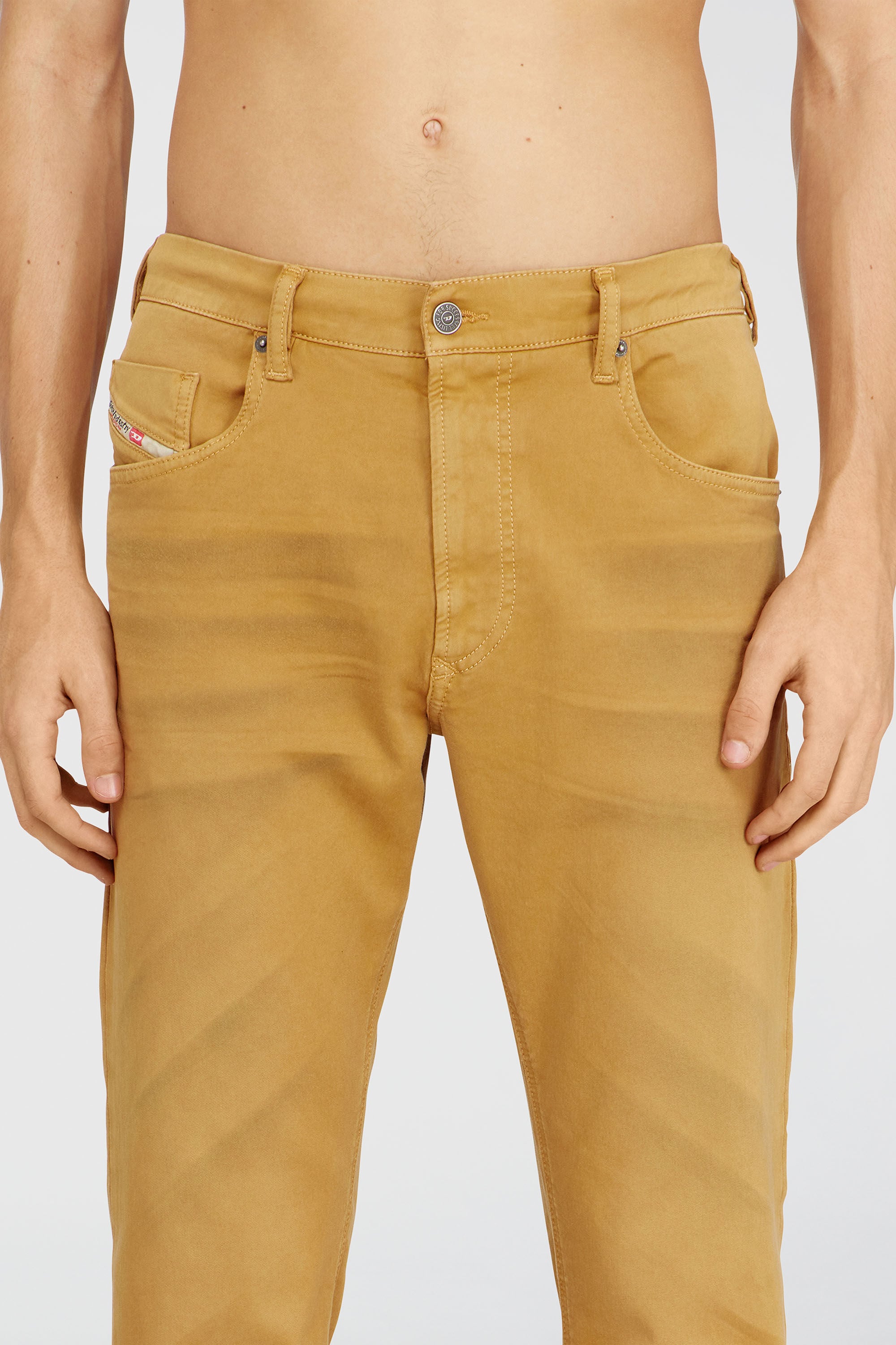 Diesel - Man's Regular 2032 D-Krooley-BW Joggjeans&reg; 0670M, Light Brown - 5