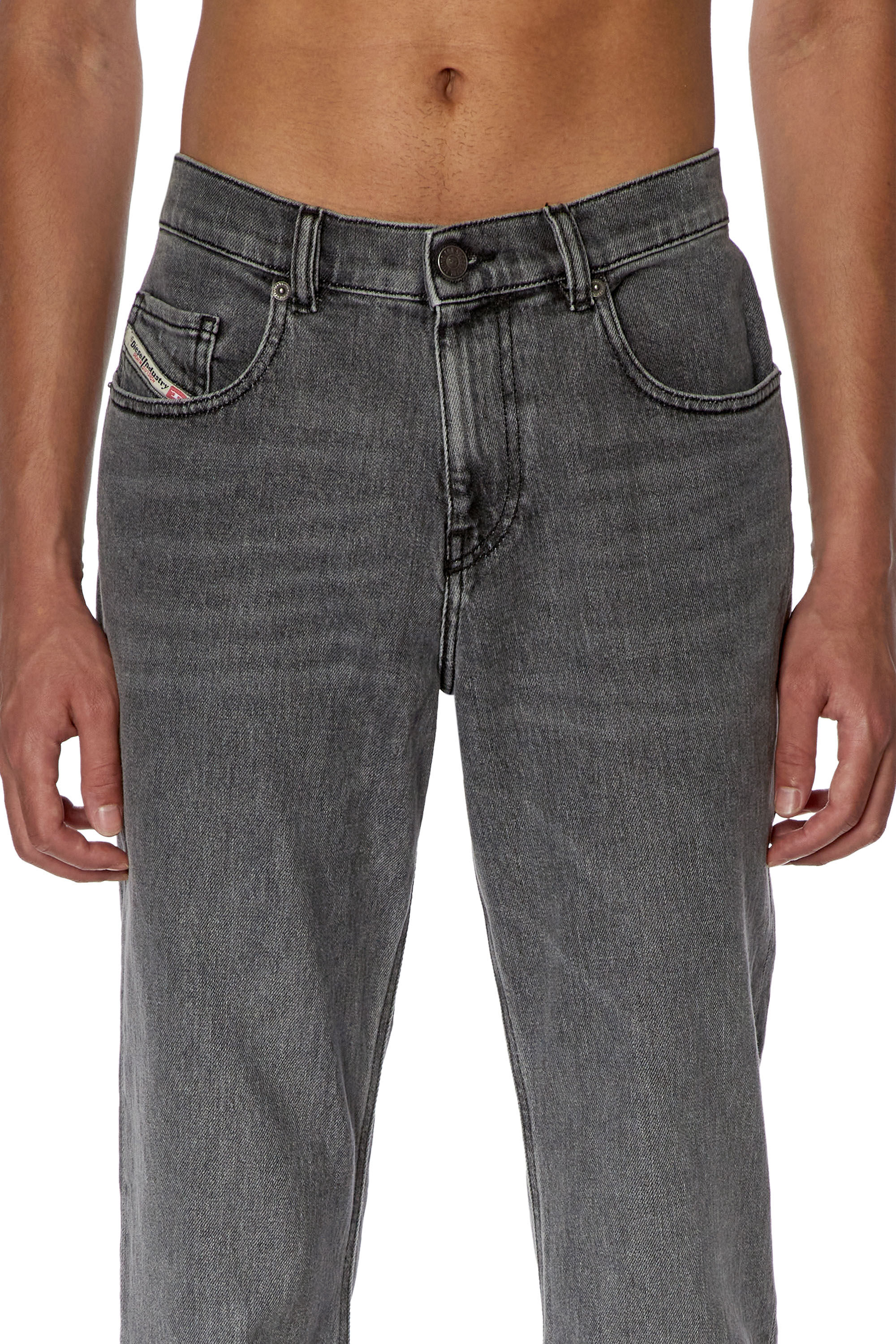 Diesel - Bootcut Jeans 2021 D-Vocs 09F83, Black/Dark grey - Image 5
