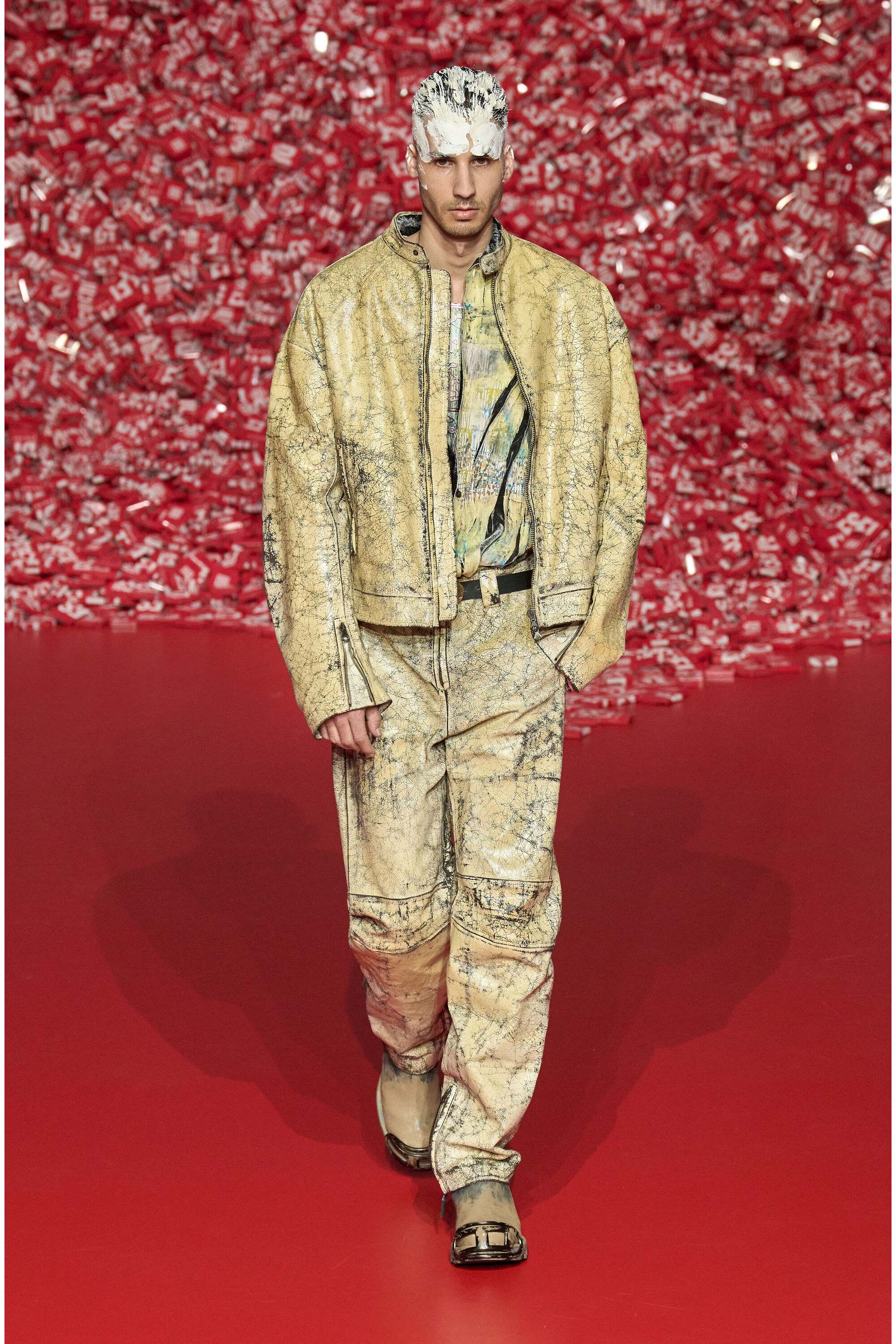 Diesel - L-ALAN, Beige - Image 6