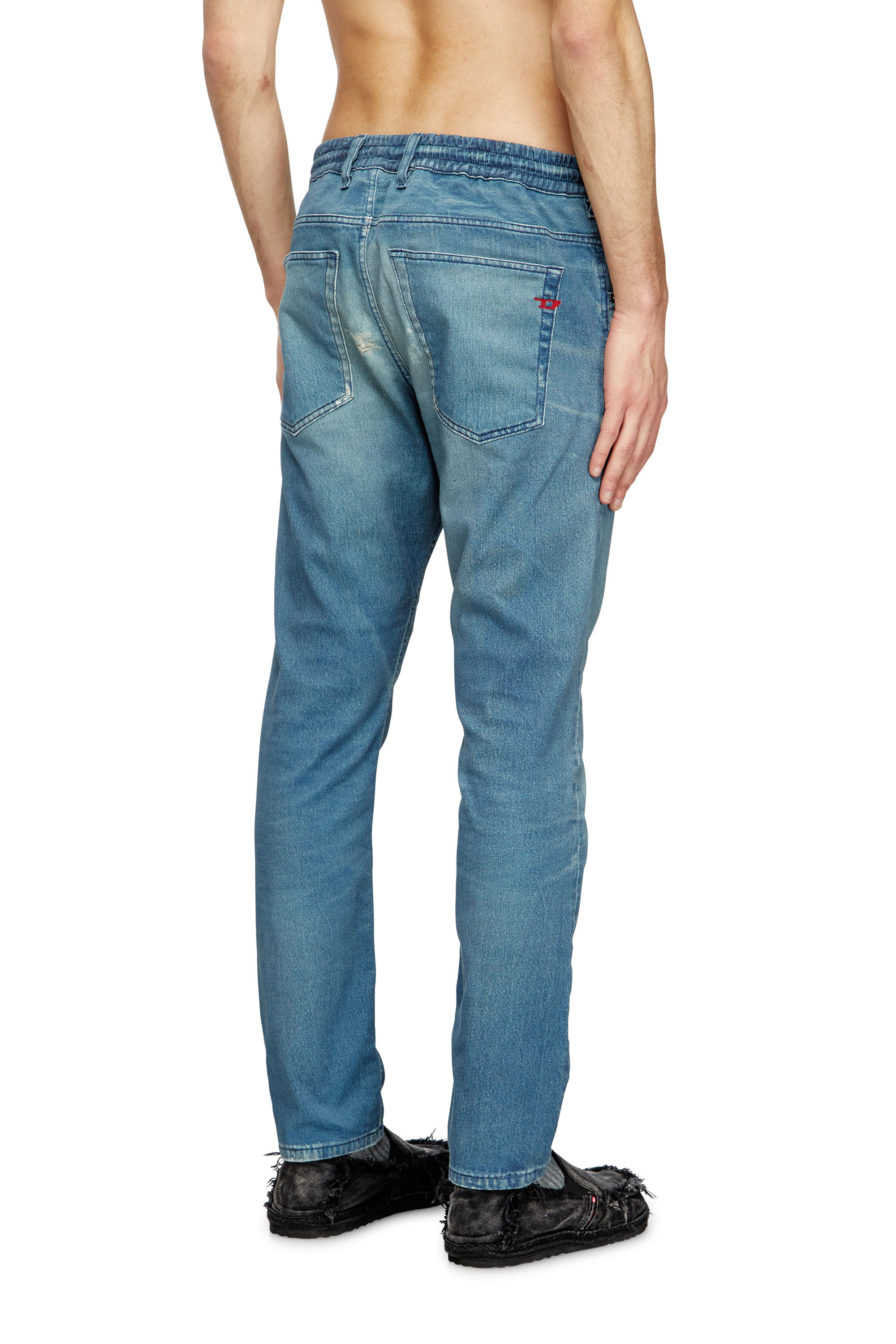 Diesel - Man's Regular 2032 D-Krooley Joggjeans® 068PC, Light Blue - 4