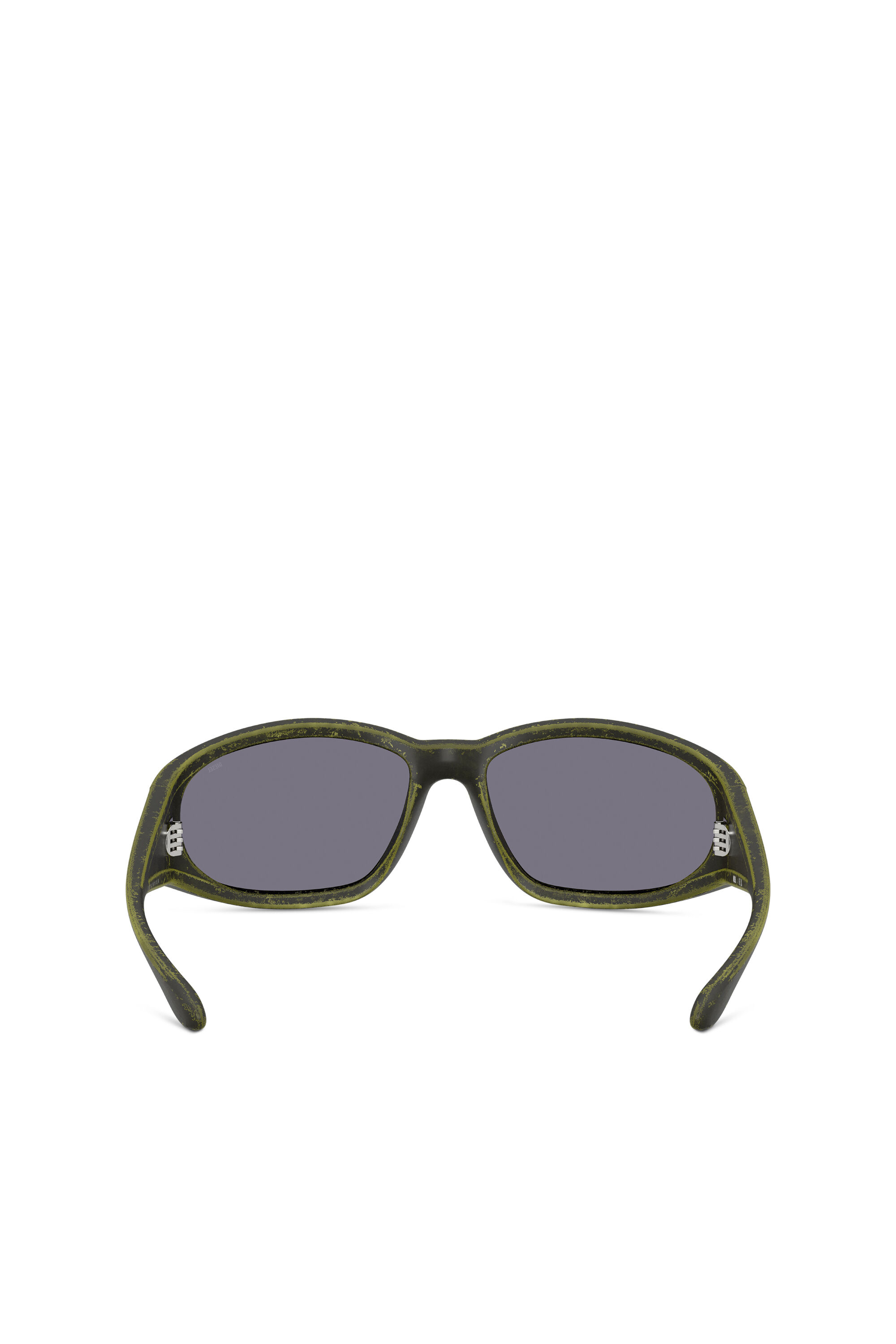 Diesel - 0DL3002, Unisex's Rectangular sunglasses in acetate in Green - 3