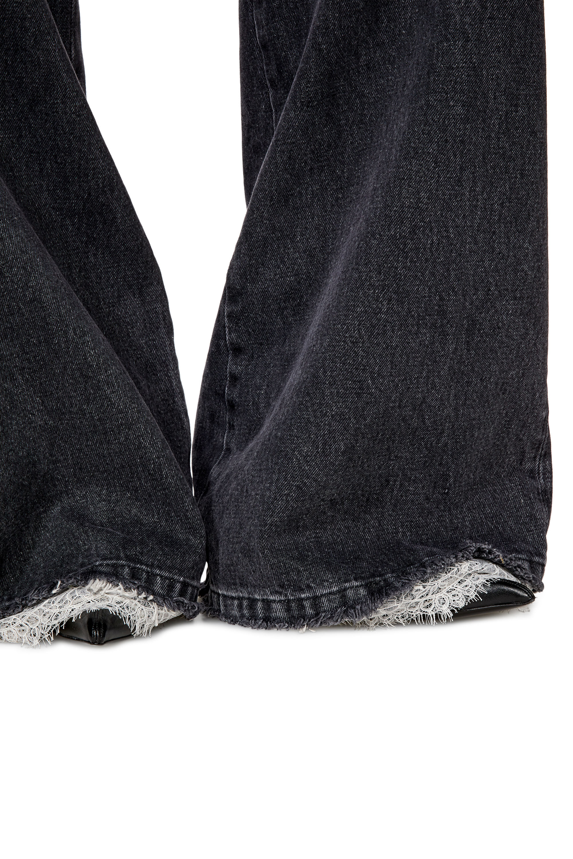 Diesel - Bootcut and Flare Jeans 1978 D-Akemi 007S2, Black/Dark grey - Image 5
