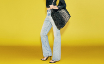 『DIESEL』D-Havanna Kittie ヒール Women's D-Havanna-Kitten-heel mules in crystal denim | Blue