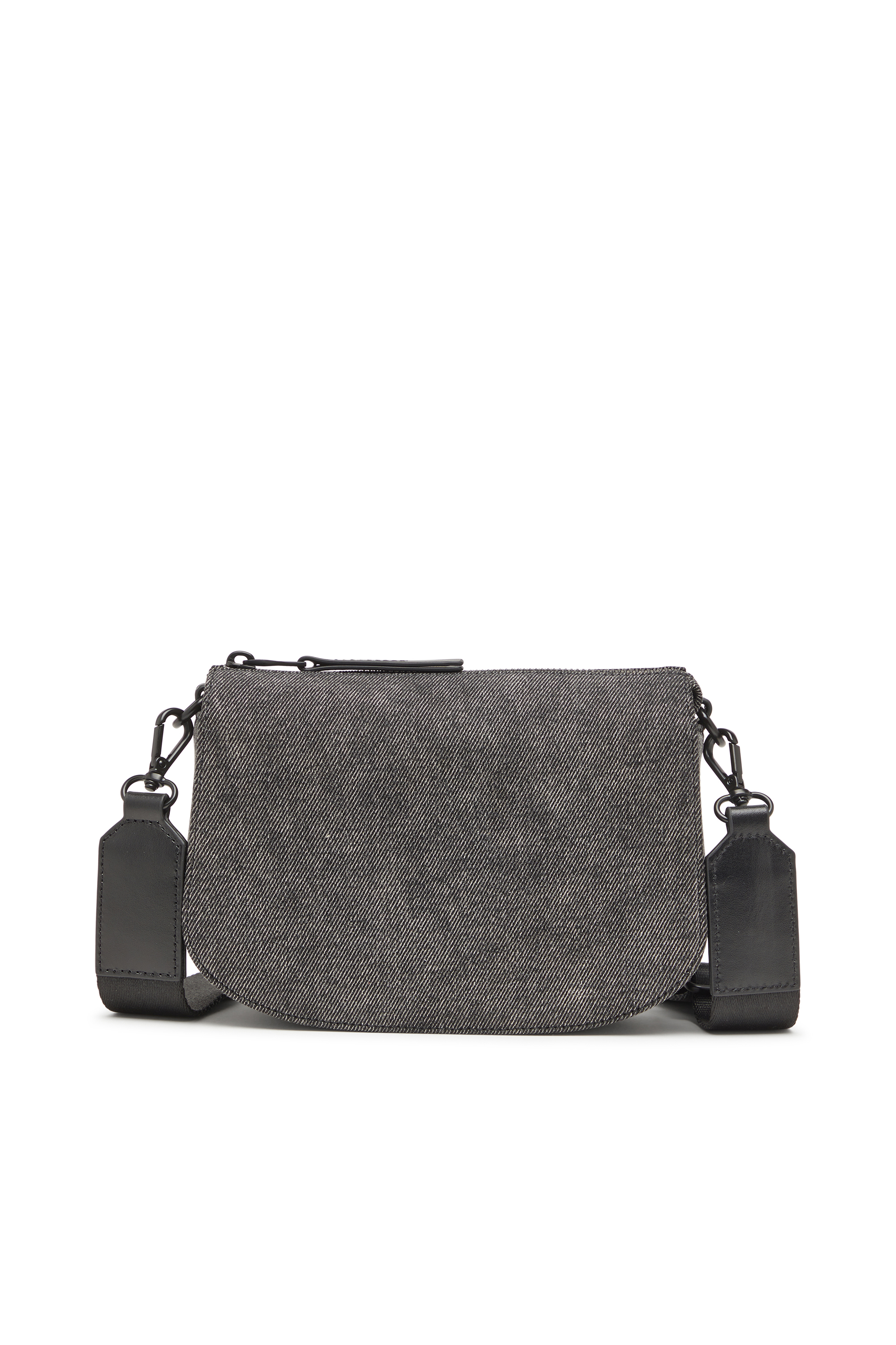 Diesel - 1DR CAMERA BAG, Unisex's 1DR-Camera bag in washed denim in Grey Jeans - 2