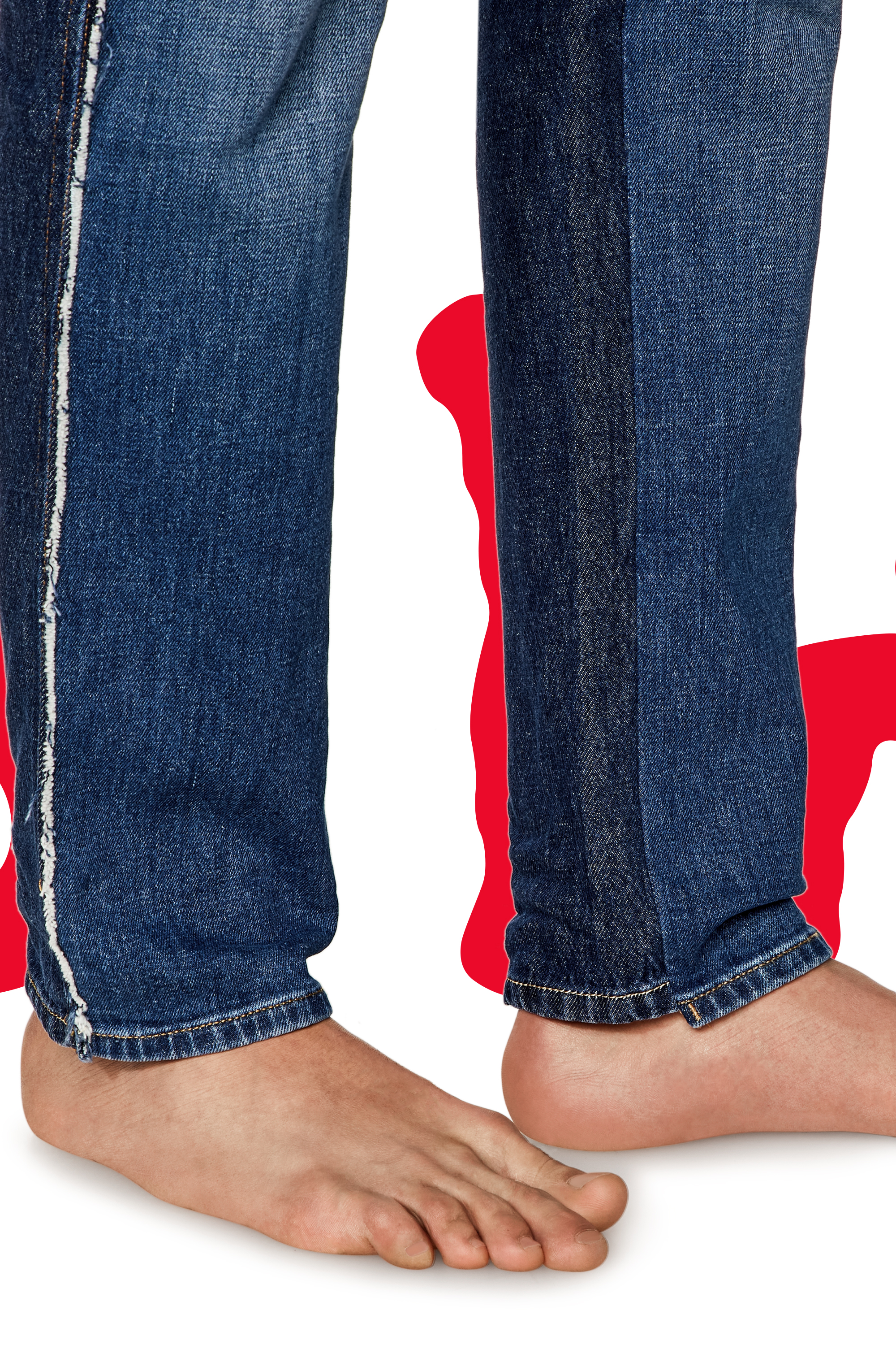 Regular Jeans Dieseloves 04 09K47, Medium blue Diesel - Unisex's Regular Jeans Dieseloves 04 09K47, Medium blue - 5