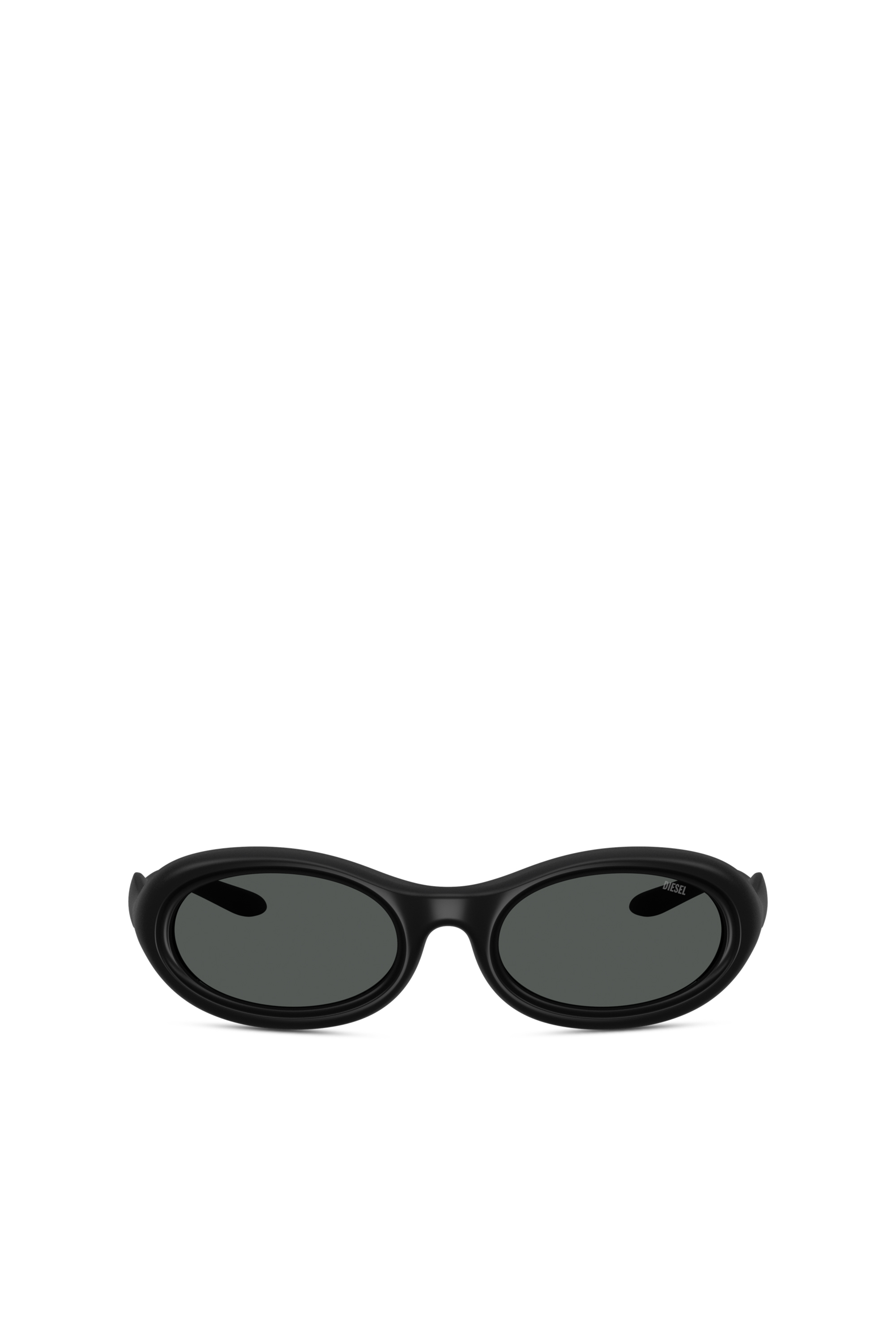 Diesel - 0DL3011U, Unisex's Oval sunglasses in Black - 1