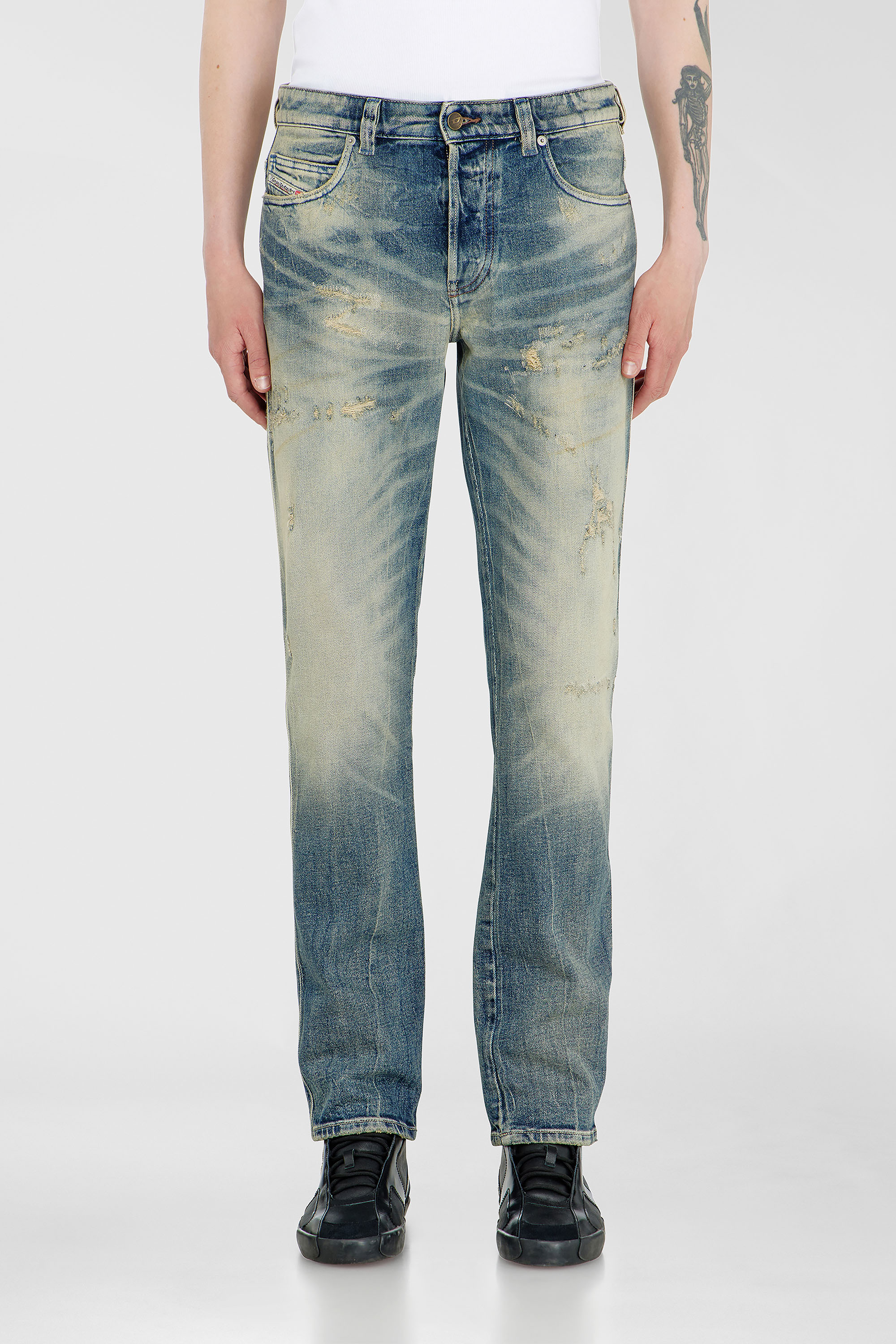 Diesel - Man's Slim Jeans 1993 D-Vyl 09P34, Medium blue - 1