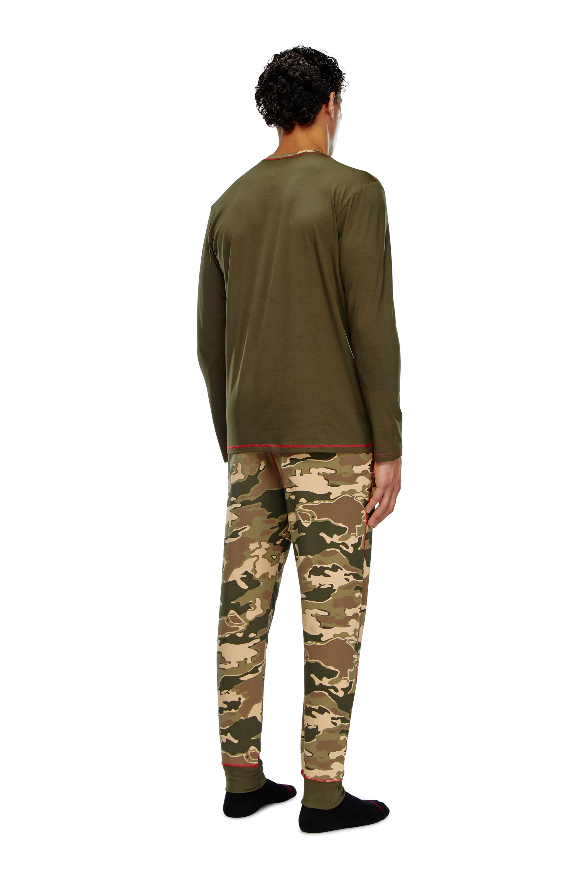 Diesel - UMSET-WILLIAM, Black/Green - Image 2