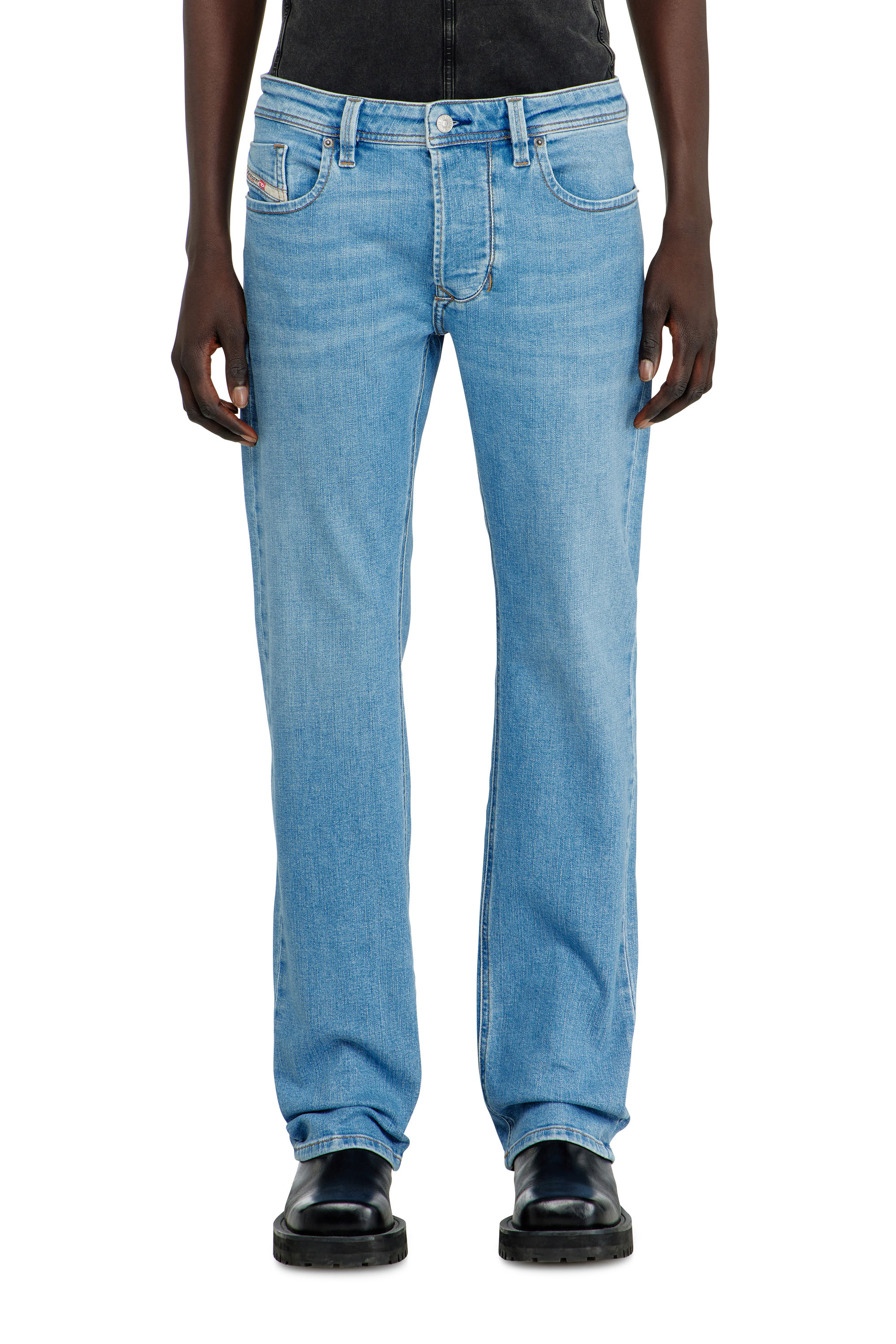 Diesel - Man's Regular Jeans 1985 Larkee 0HDBJ, Light Blue - 1