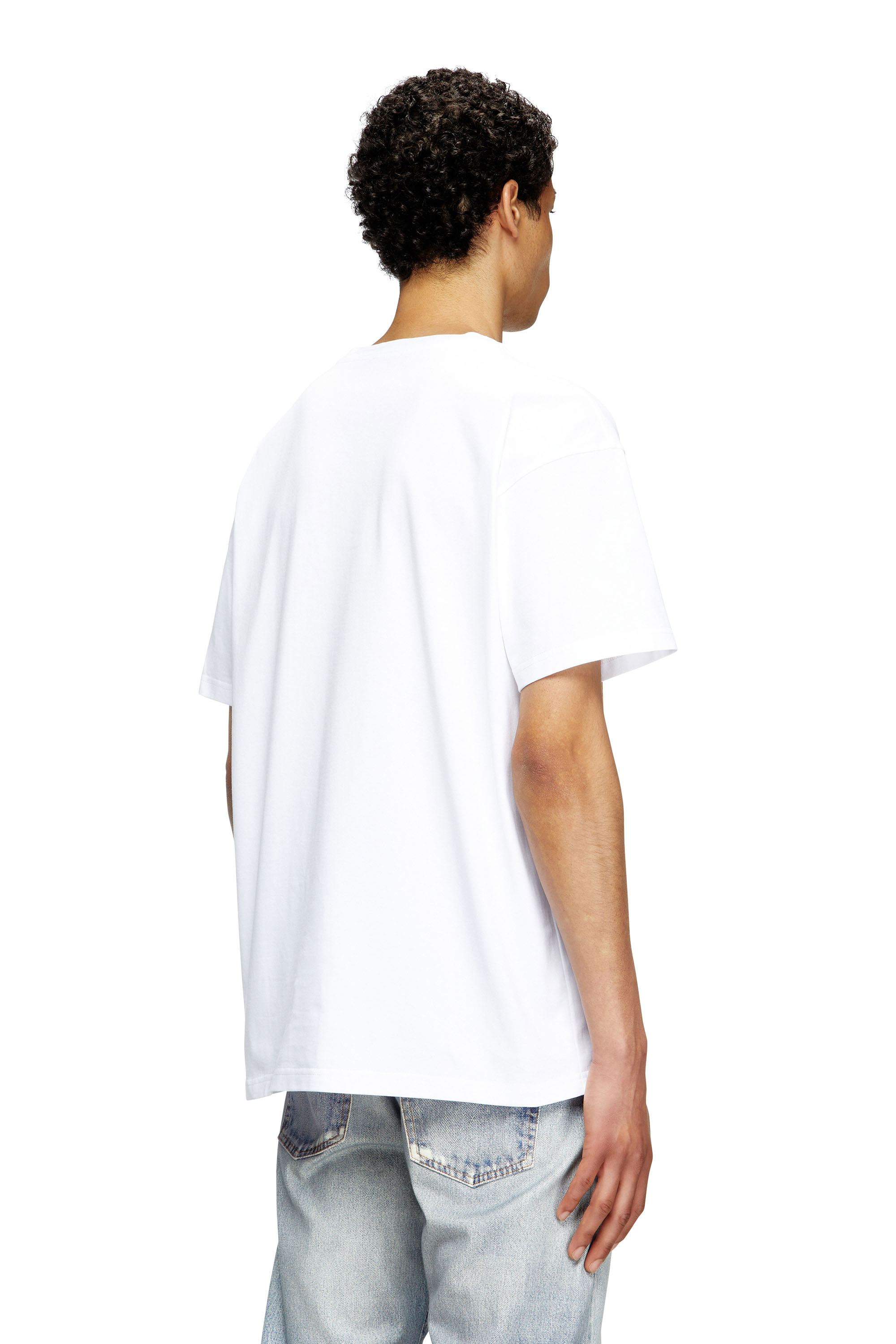 Diesel - PR-T-NORM-TOM25-1, Unisex's T-shirt with graphic print in White - 4