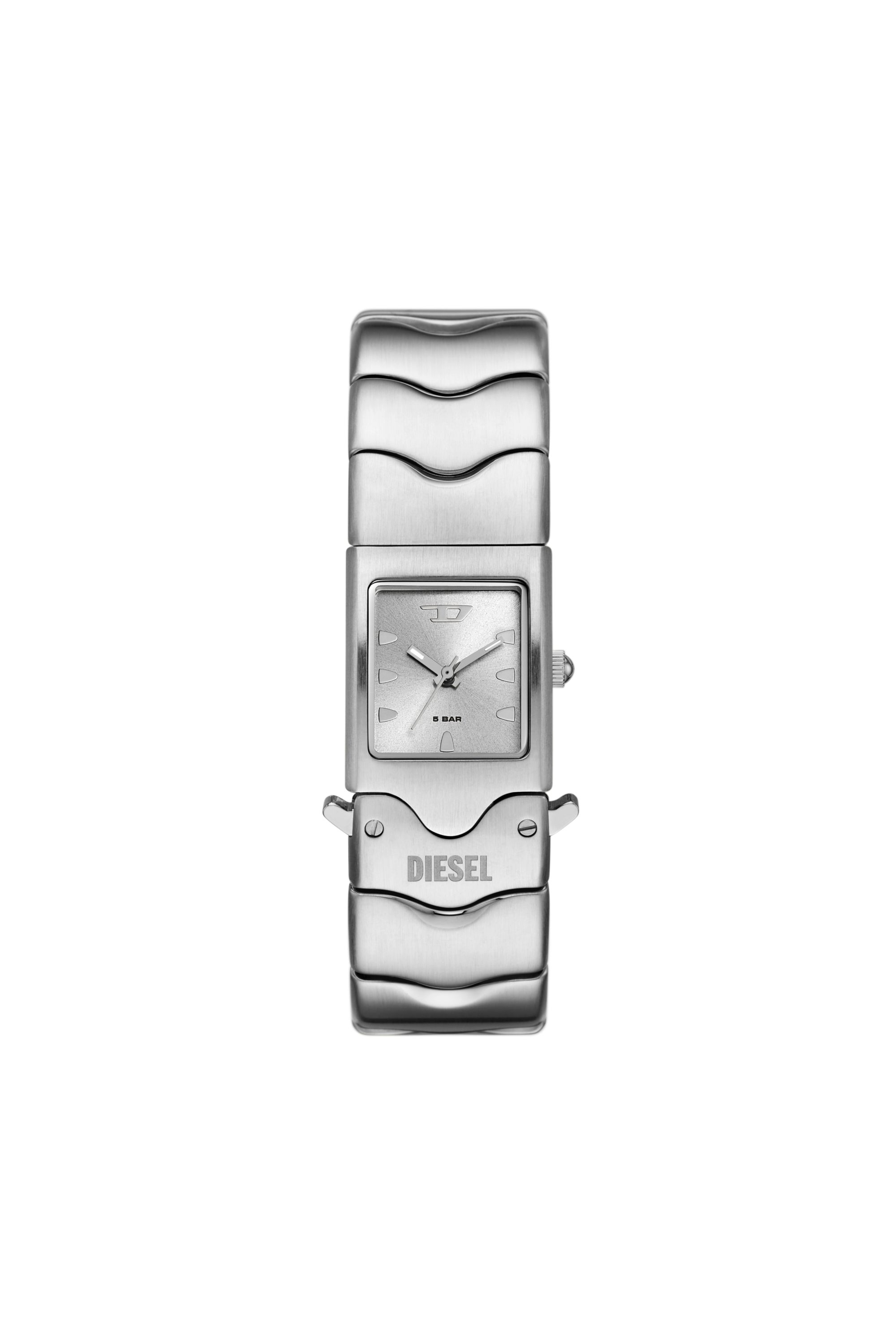 Diesel - DZ2222, Unisex's Closer stainless steel watch in Silver - 2