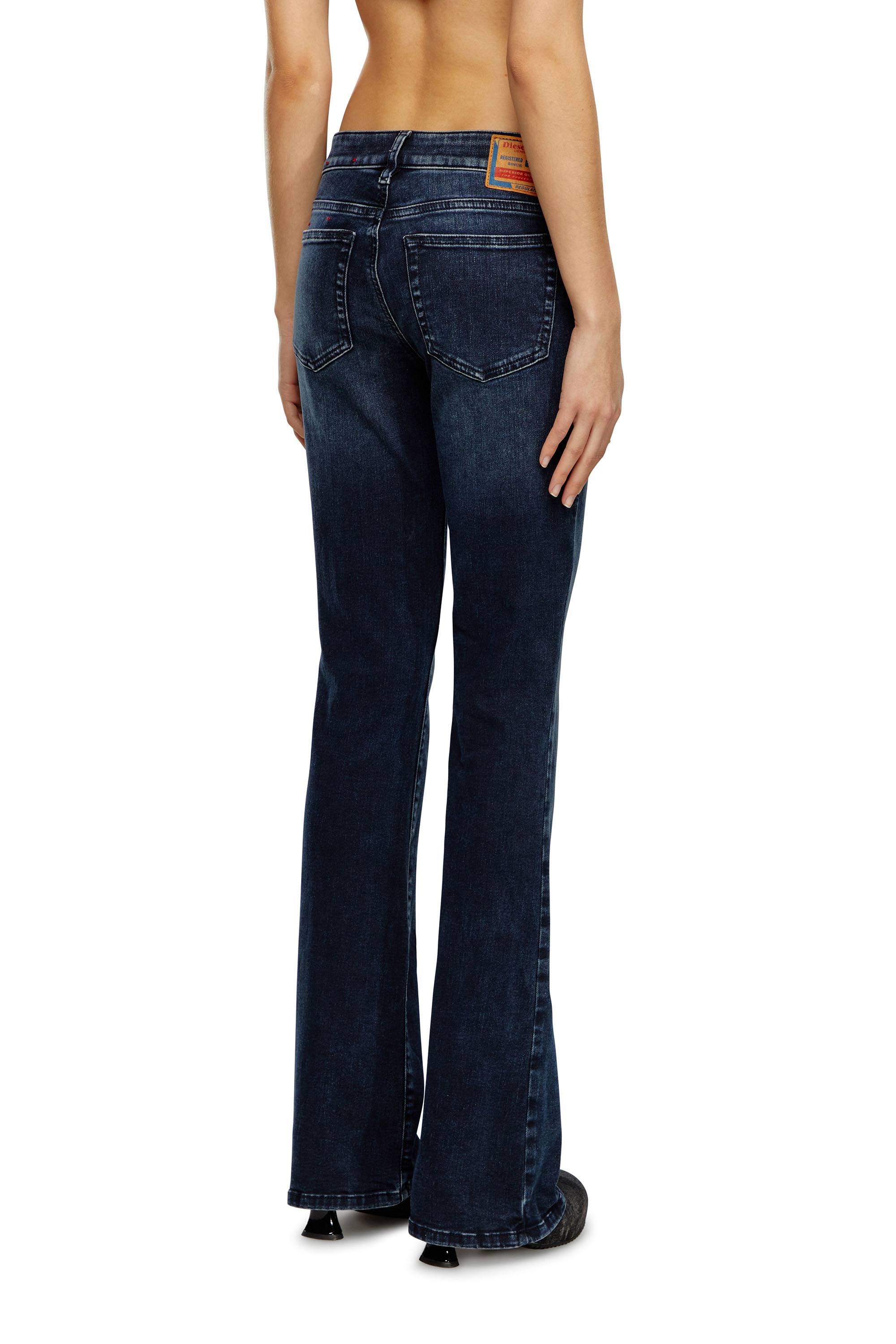 Diesel - Bootcut and Flare Jeans 1969 D-Ebbey 0ENAR, Dark Blue - Image 2