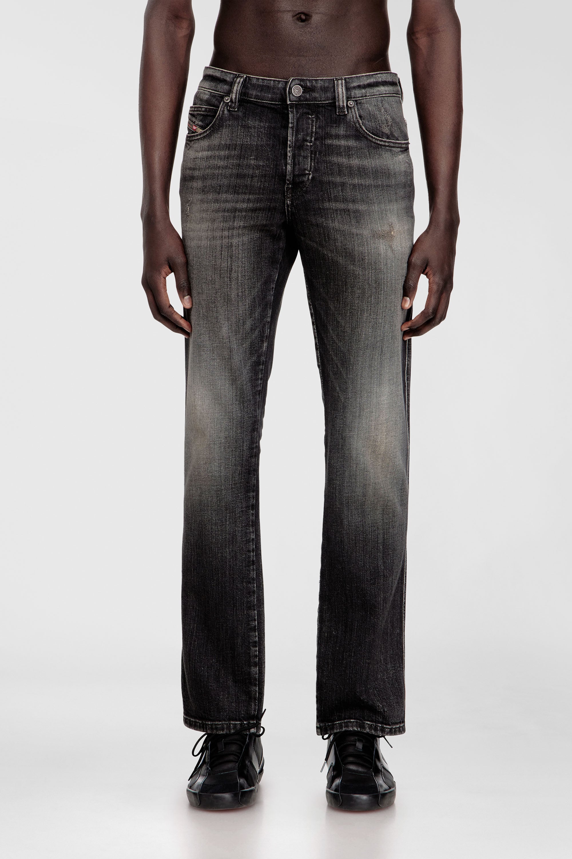 Diesel - Man's Slim Jeans 1993 D-Vyl 0ADBU, Black - 1