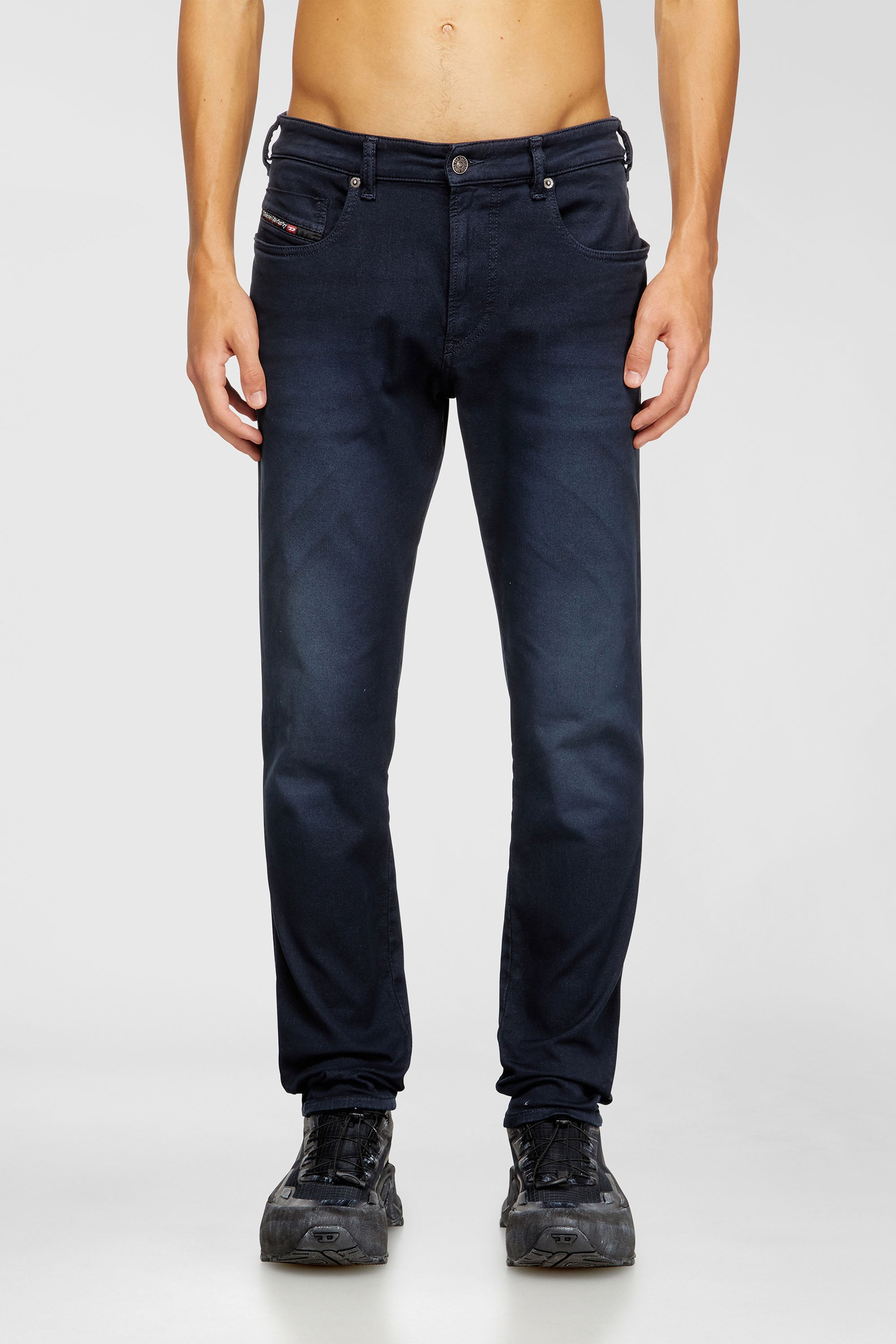 Diesel - Man's Slim 2062 D-Strukt Joggjeans&reg; 0670M, Dark Blue - 1
