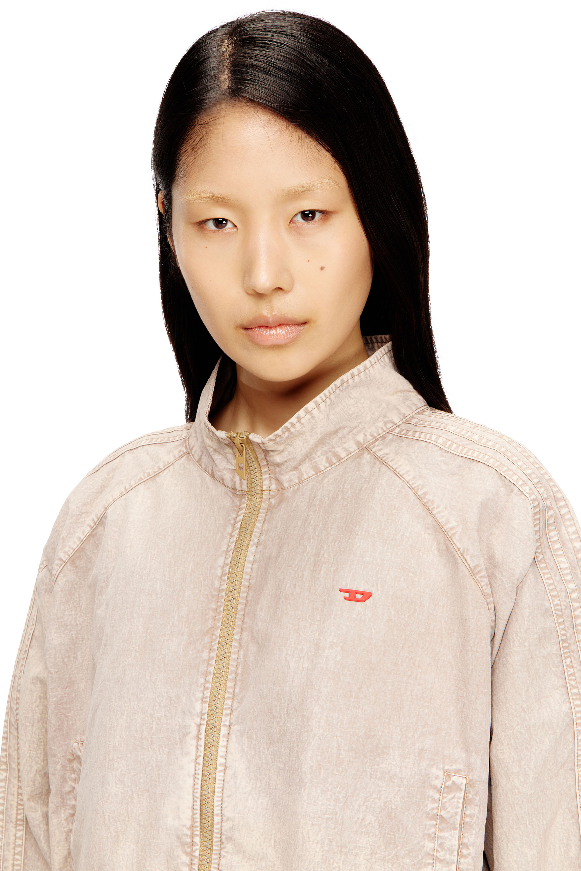 Diesel - G-ARDEN, Woman's Windbreaker in treated Taslan in null - 4