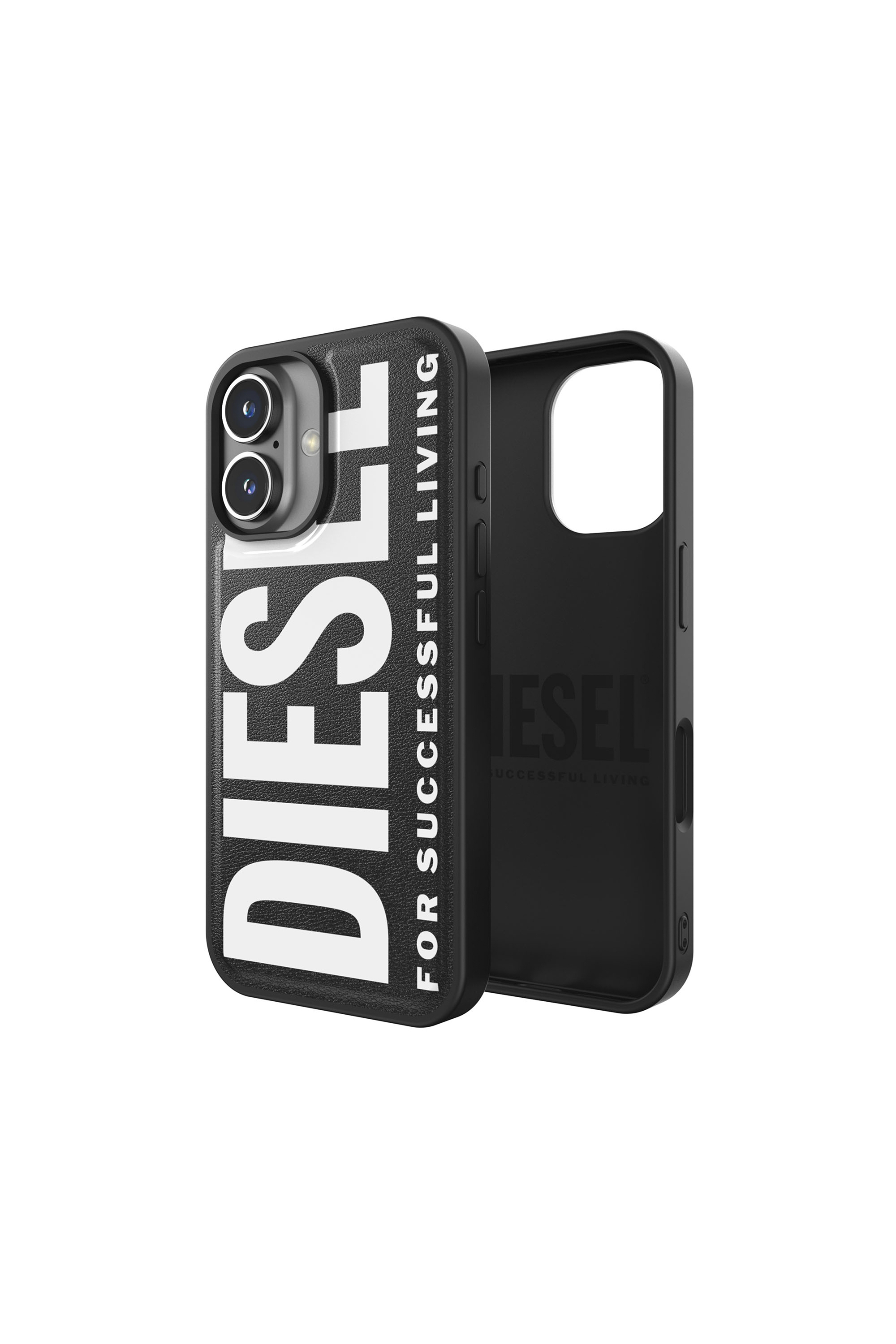 Diesel - 60127 MOULDED CASE, Unisex's Moulded Case with Magsafe for iP 16 in Black - 1