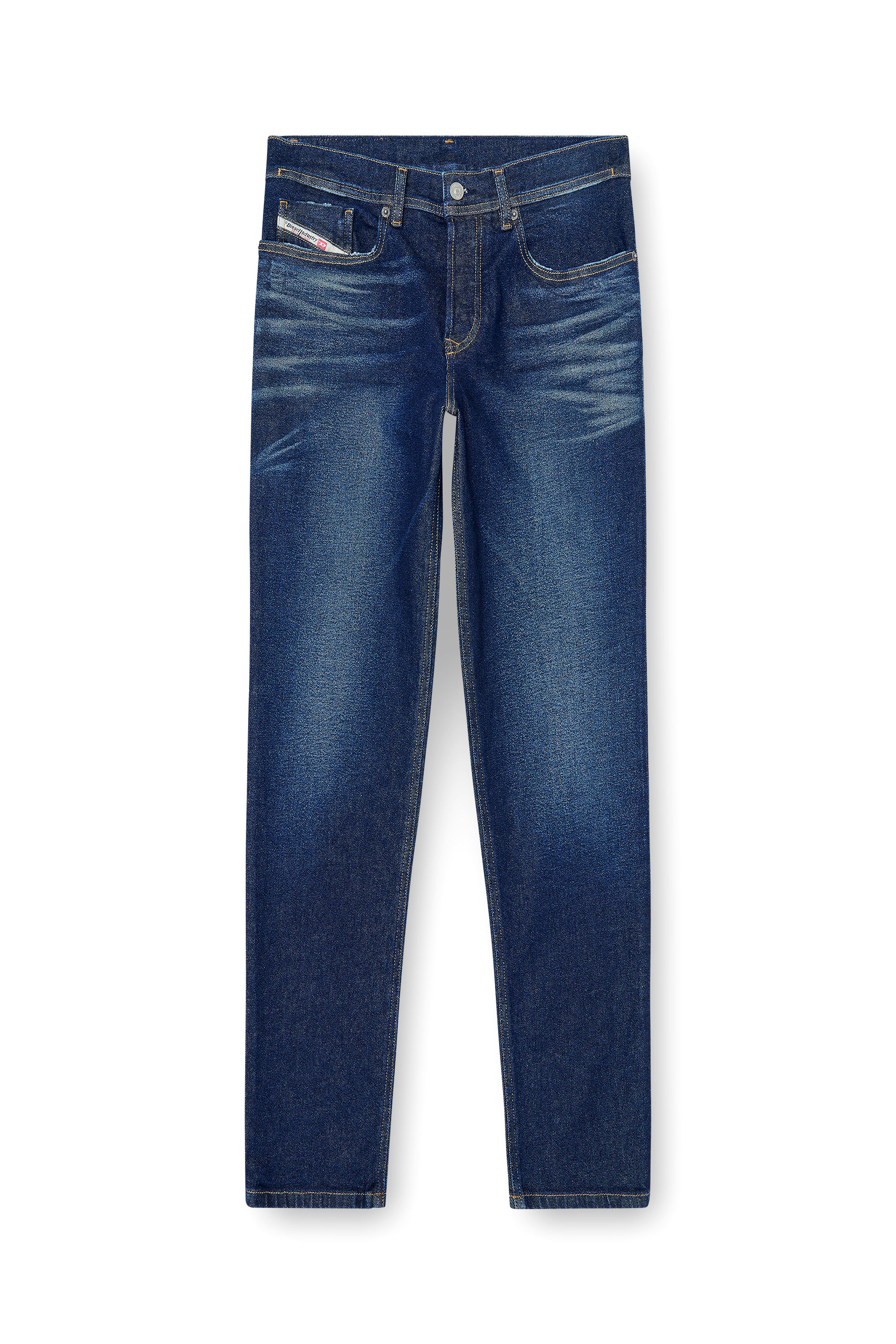 Diesel - Man's Regular Jeans 2023 D-Finitive 0KBBV, Dark Blue - 3
