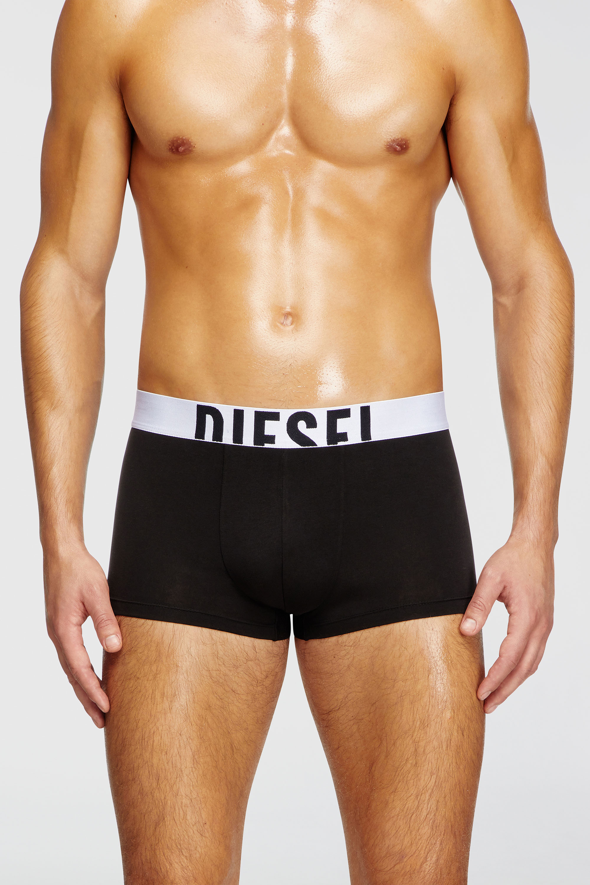Diesel - DAMIEN-D-POP-3PACK-40, Man's Three-pack boxer briefs in stretch cotton in Black - 2