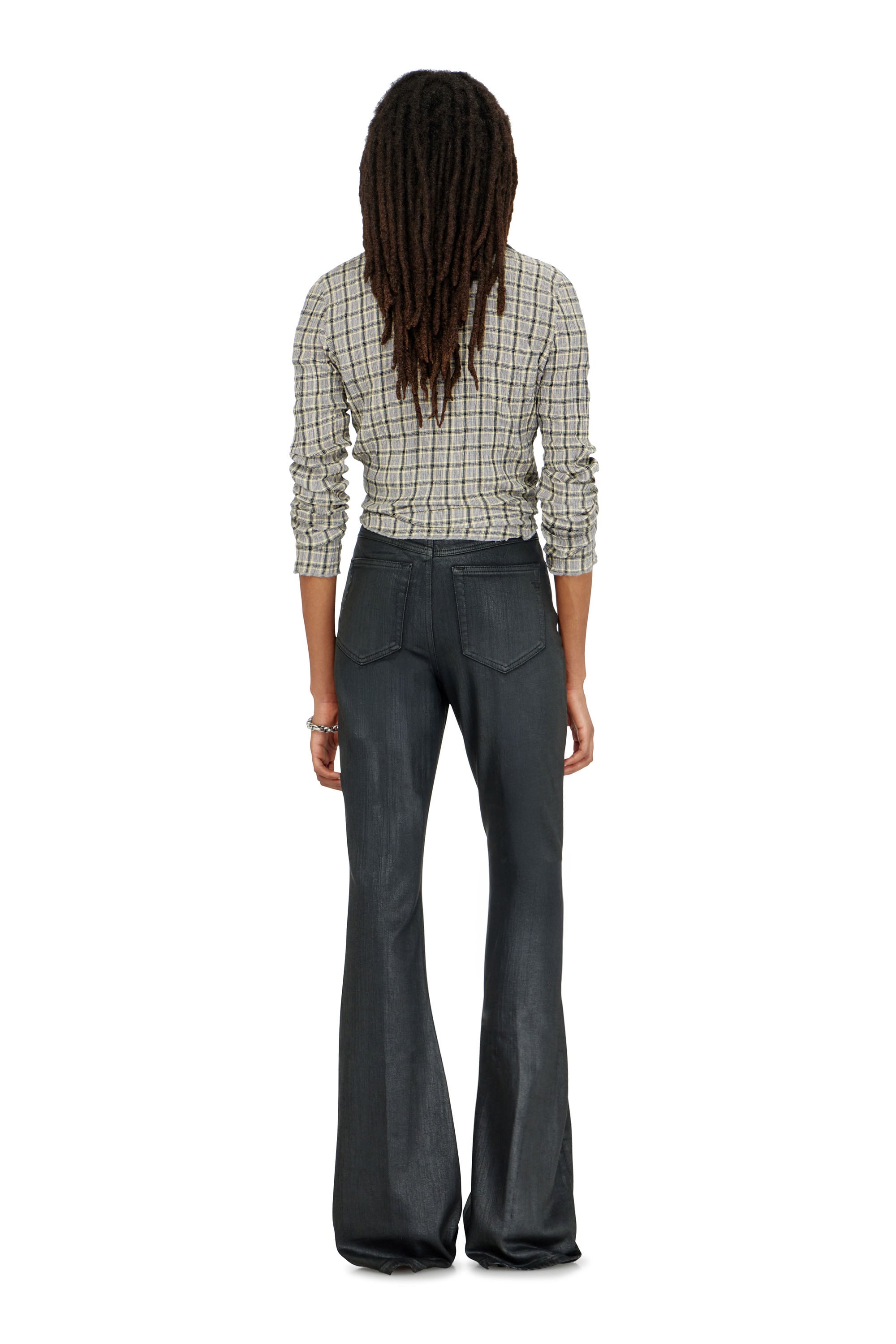 Diesel - Woman's Bootcut Jeans 1973 D-Partt 09P78, Black/Dark grey - 4