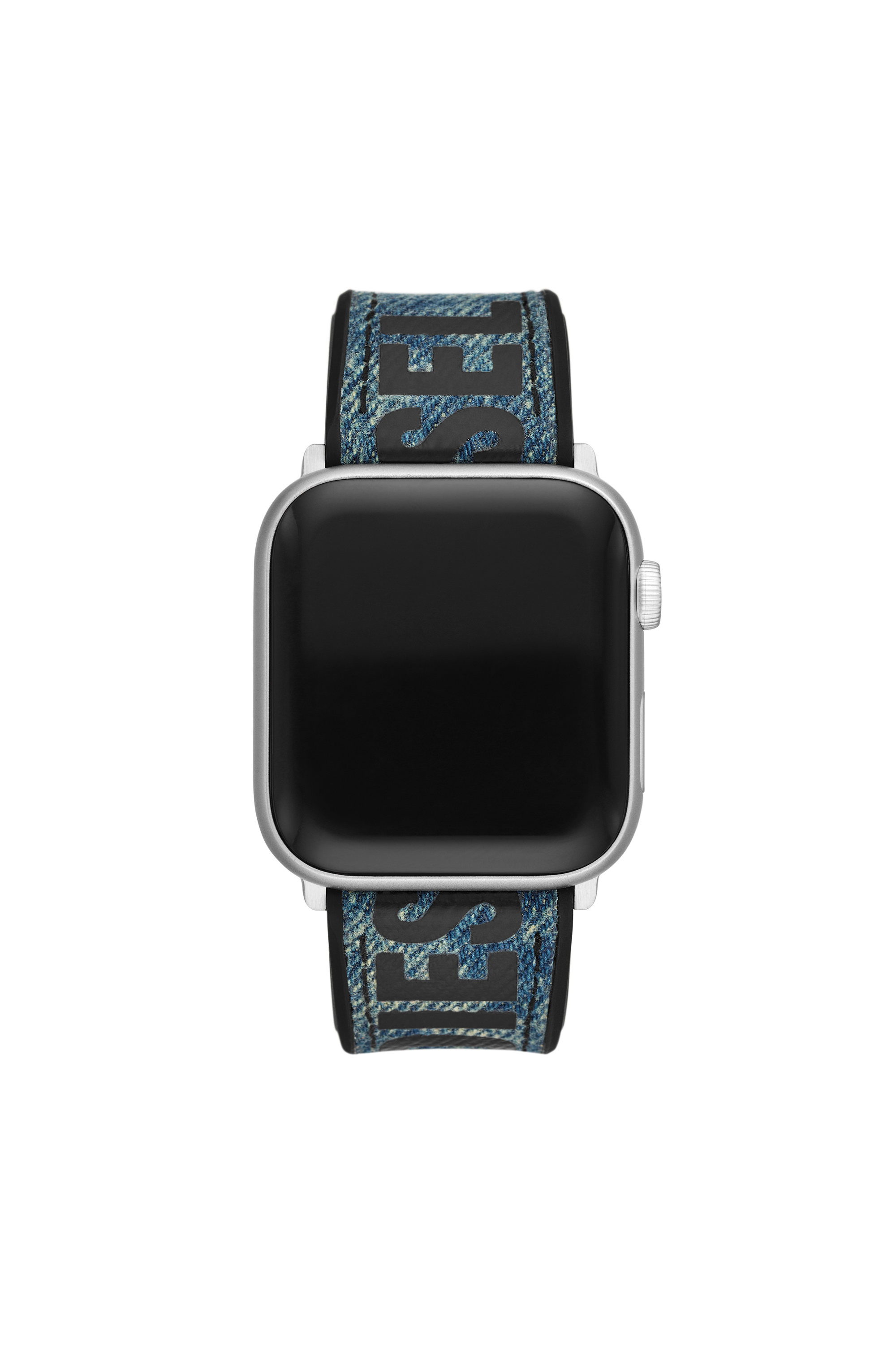 Diesel - DSS0016, Unisex's Leather Band for Apple Watch&reg;, 42mm, 44mm, 45mm in Blue - 3